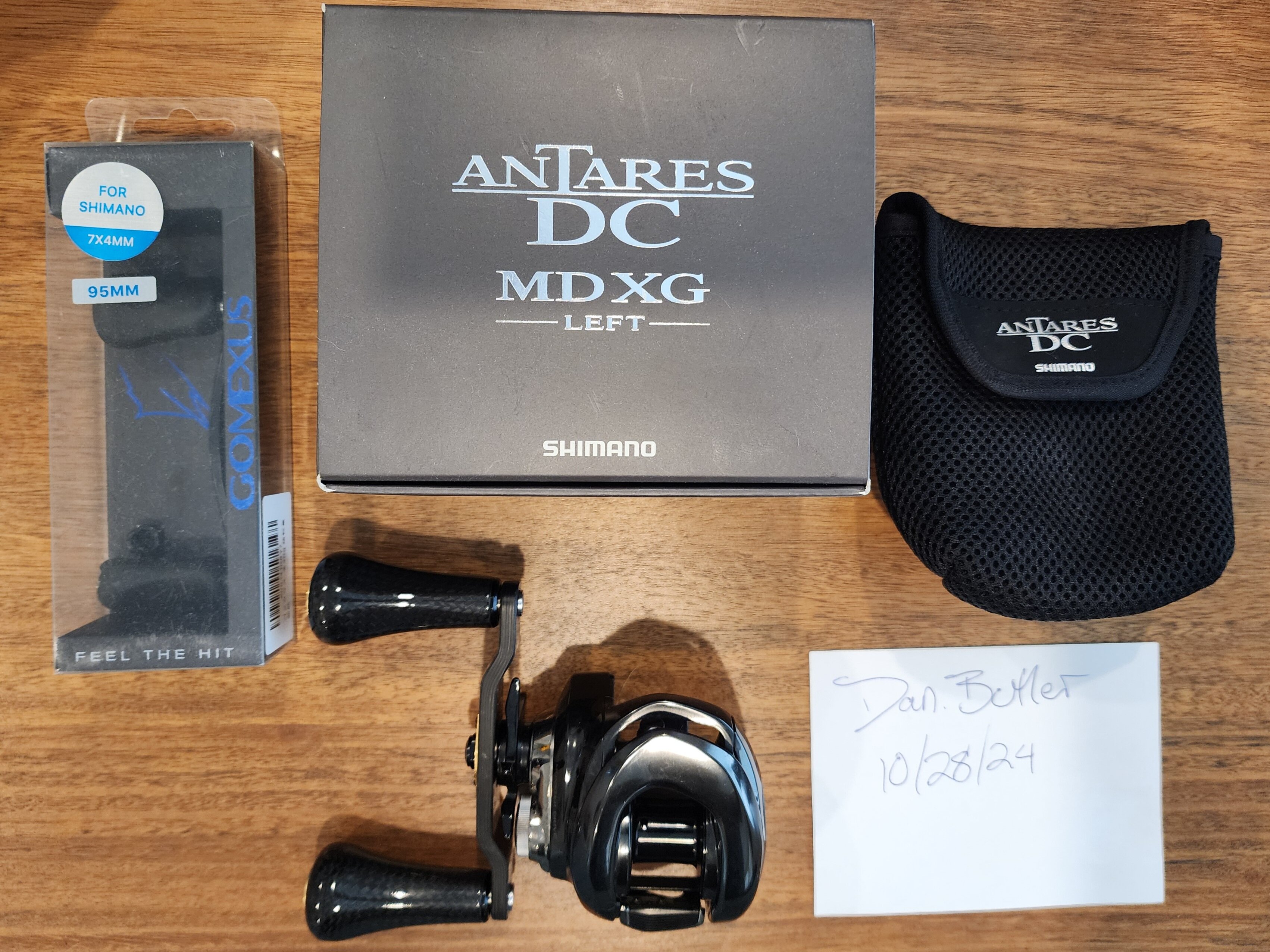 Shimano Antares DC MD XG Left - Black Market - Swimbait Shimano Antares DC MD XG Left - Black Market - Swimbait