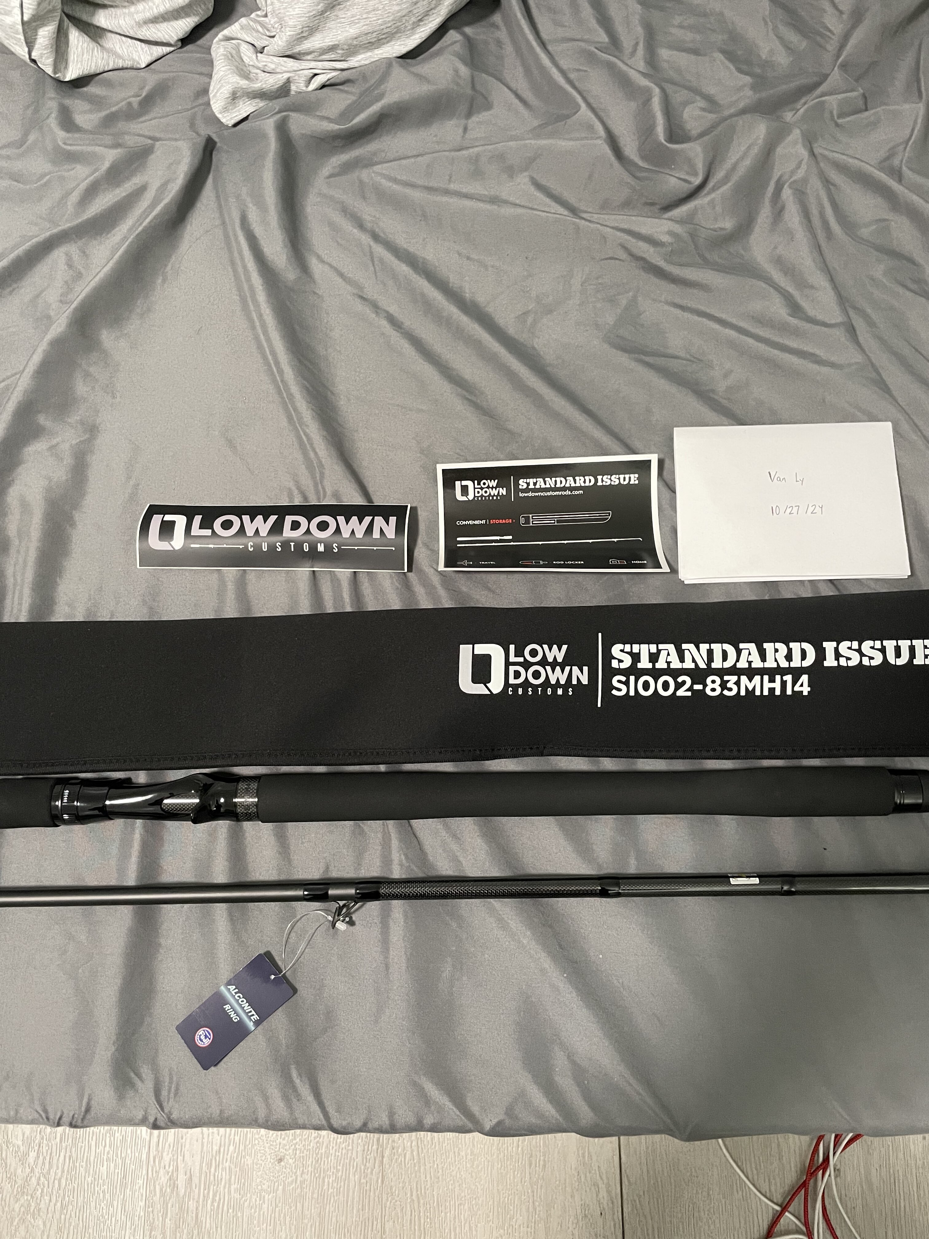 Low down customs SI MH 8'3 - Black Market - Swimbait Underground Low down customs SI MH 8'3 - Black Market - Swimbait Underground