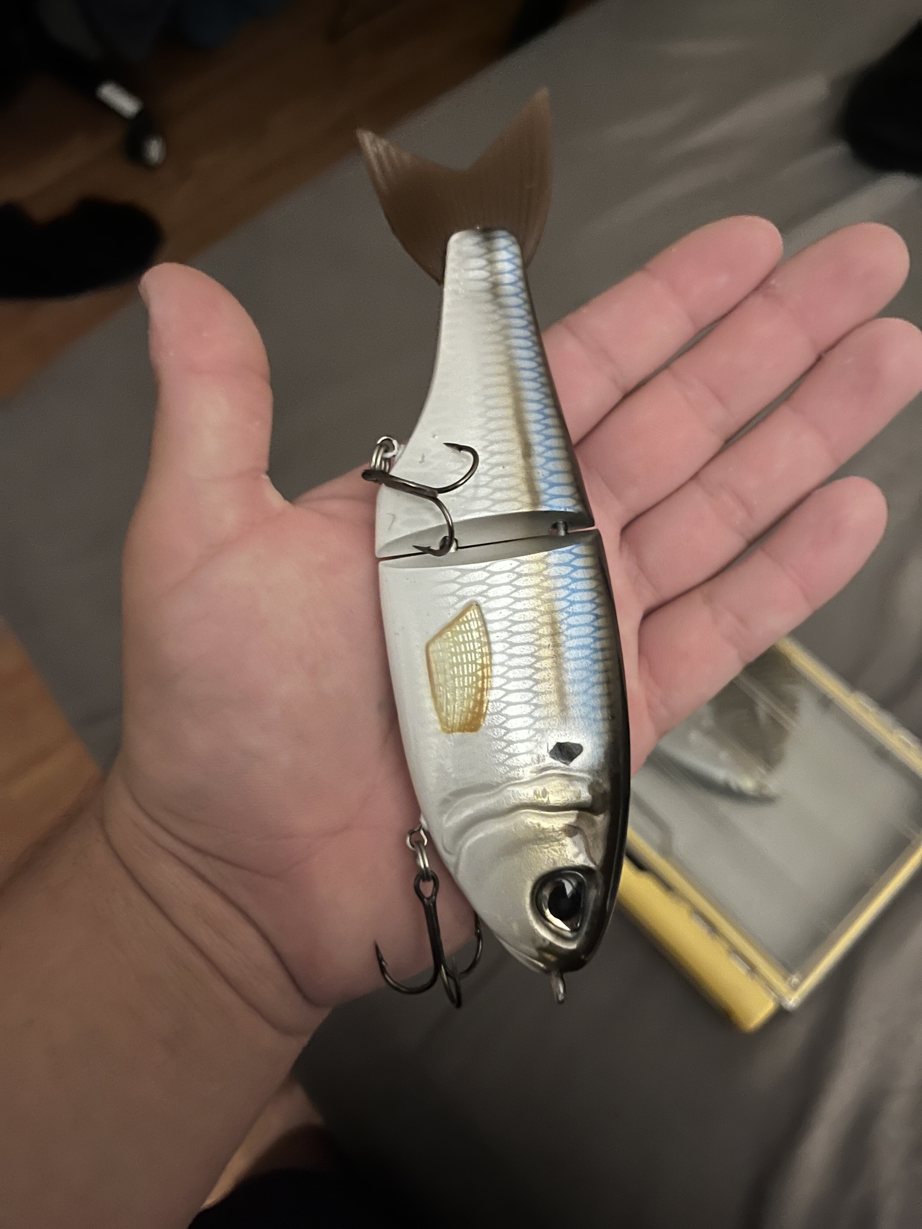Leurre Throwback Baits Metro Glide Blank Shad - Neuf, Livraison Rapide