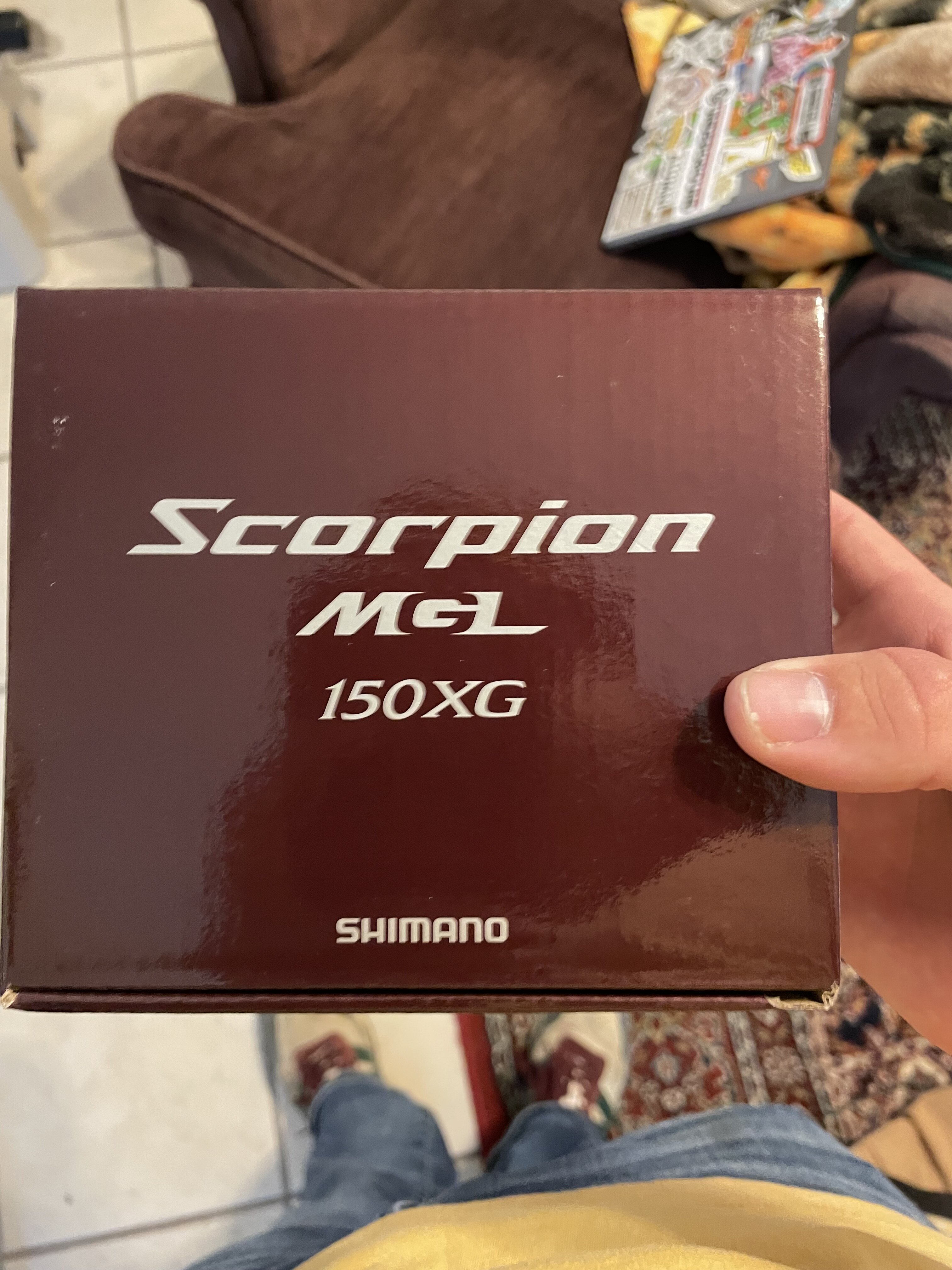 Shimano Scorpion 150 MGL - Black Market - Swimbait Underground