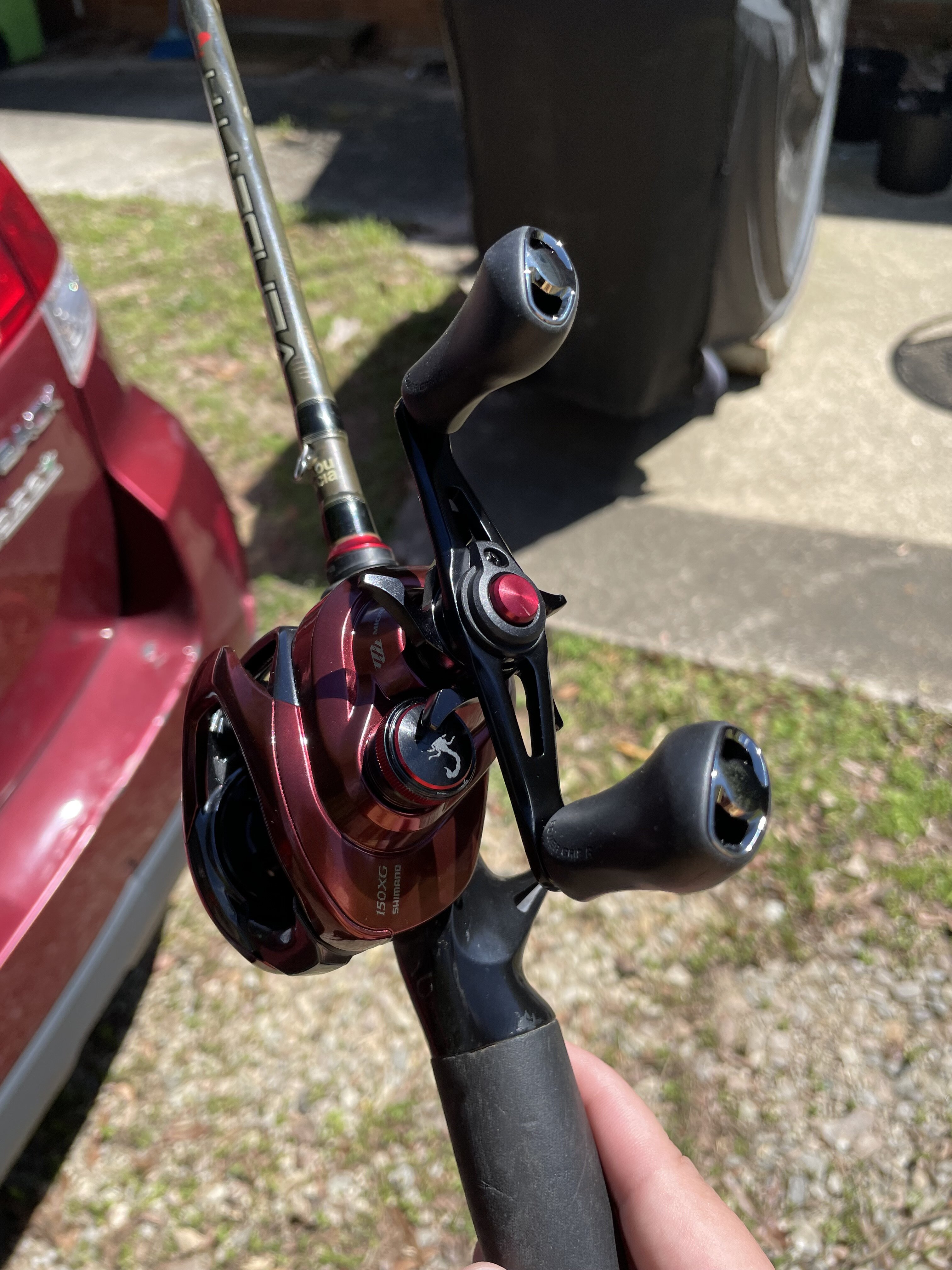 Shimano Scorpion 150 MGL - Black Market - Swimbait Underground
