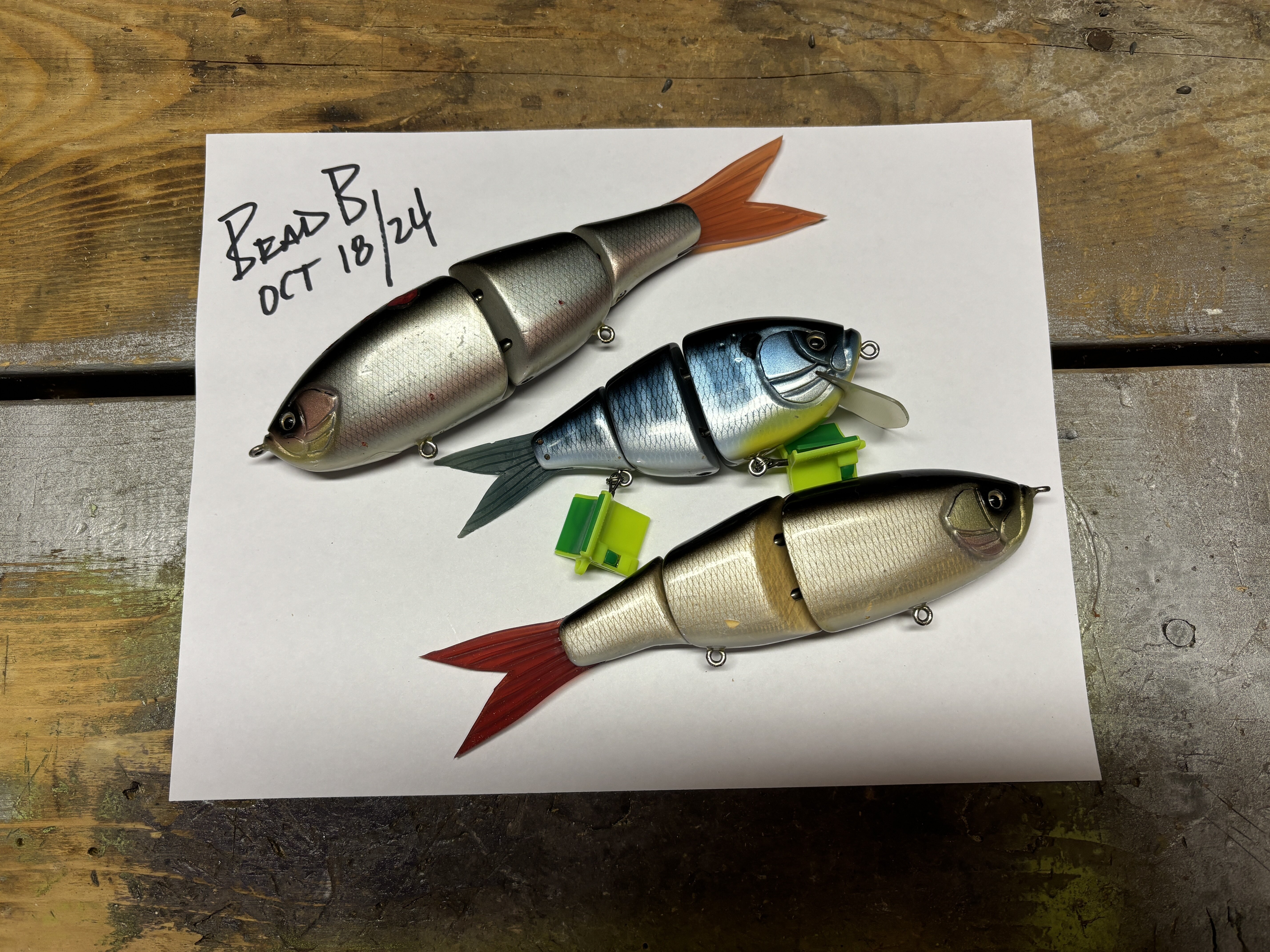 Monster Bait Development - Black Market - Swimbait Underground