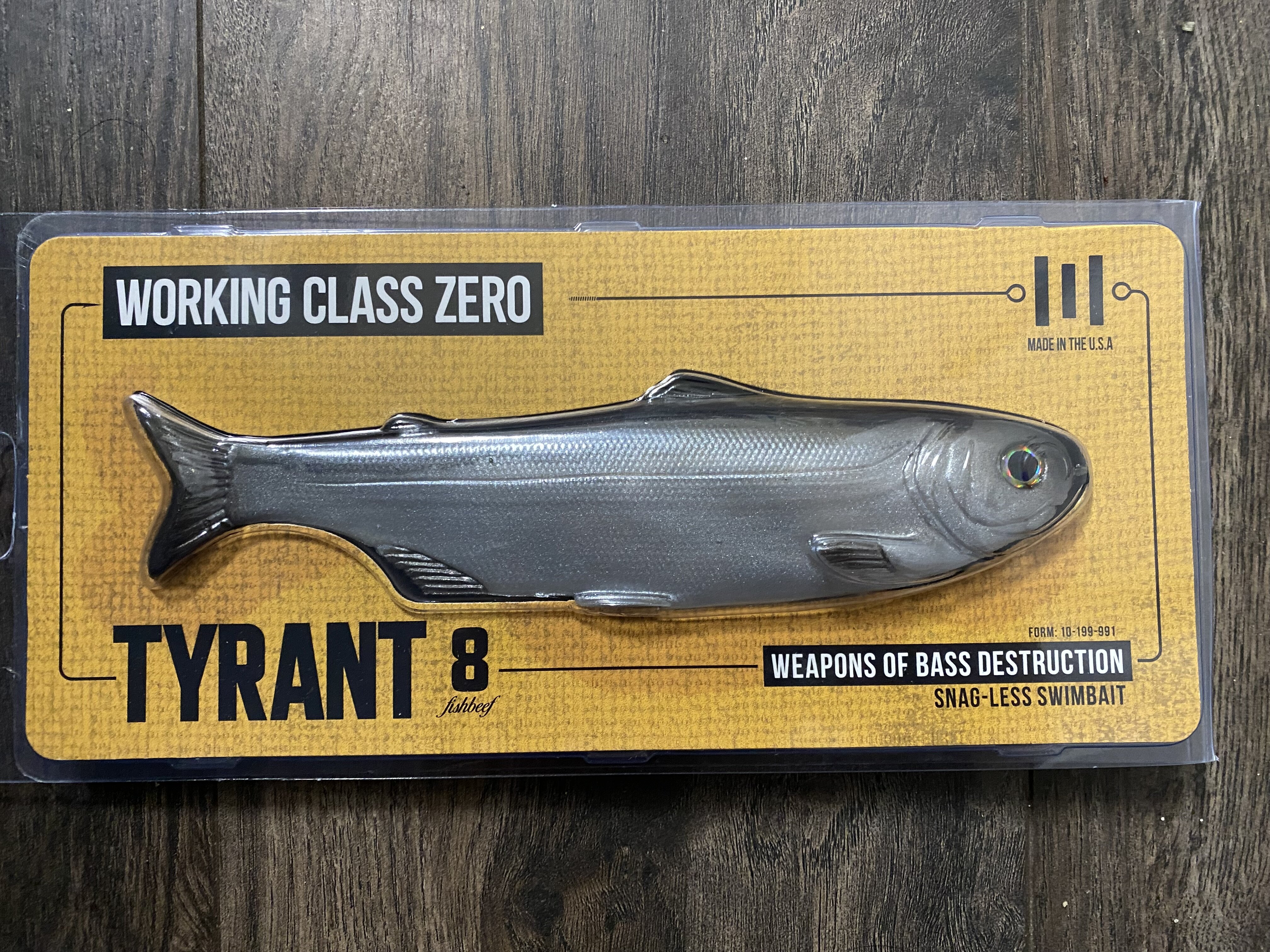 WCZ Tyrant 8 - Black Market - Swimbait Underground