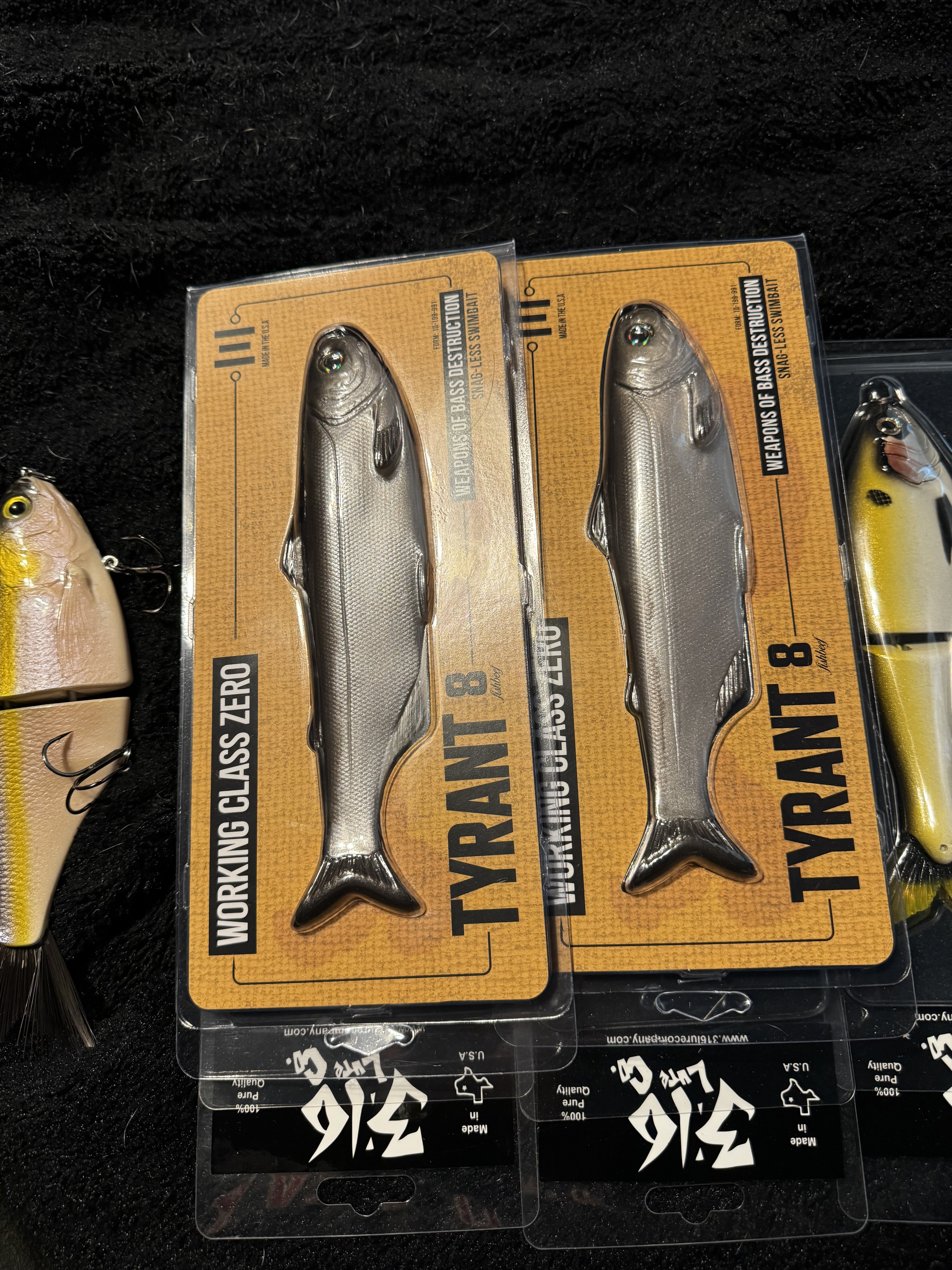 Tyrant 8 - Black Market - Swimbait Underground Tyrant 8 - Black Market - Swimbait Underground