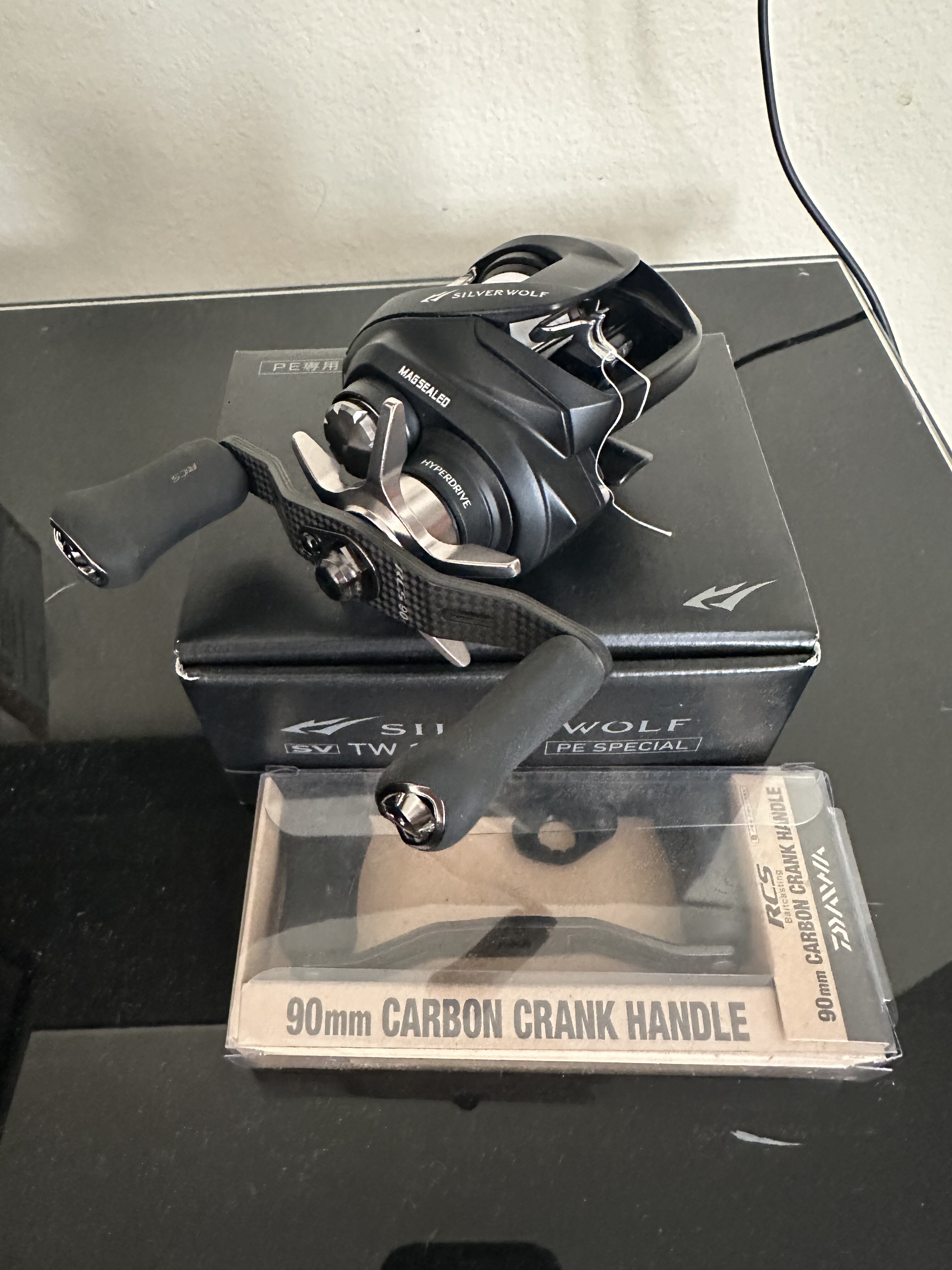 Daiwa silver wolf sv tw 1000xh NEW - Black Market - Swimbait