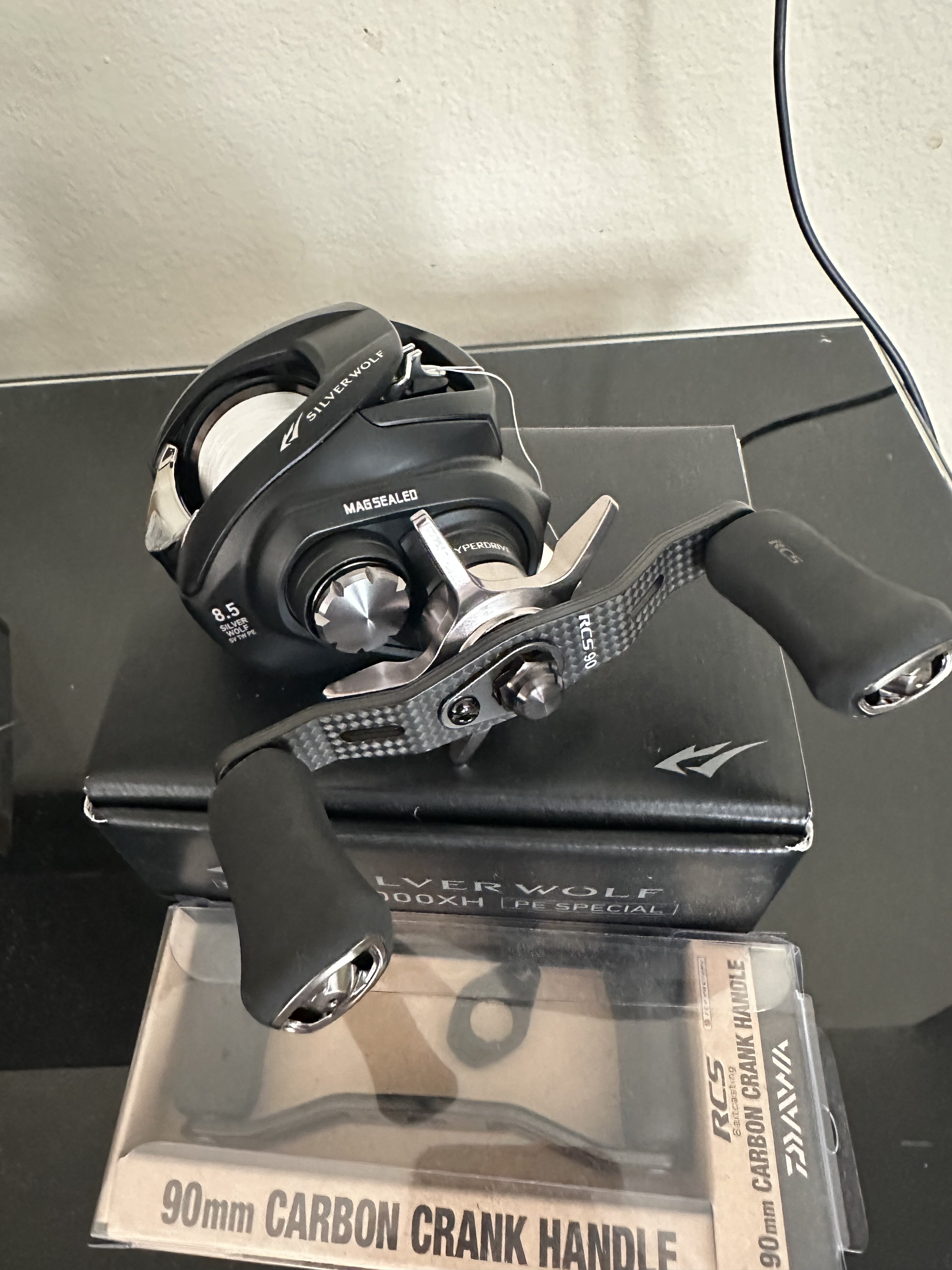 Daiwa silver wolf sv tw 1000xh NEW - Black Market - Swimbait