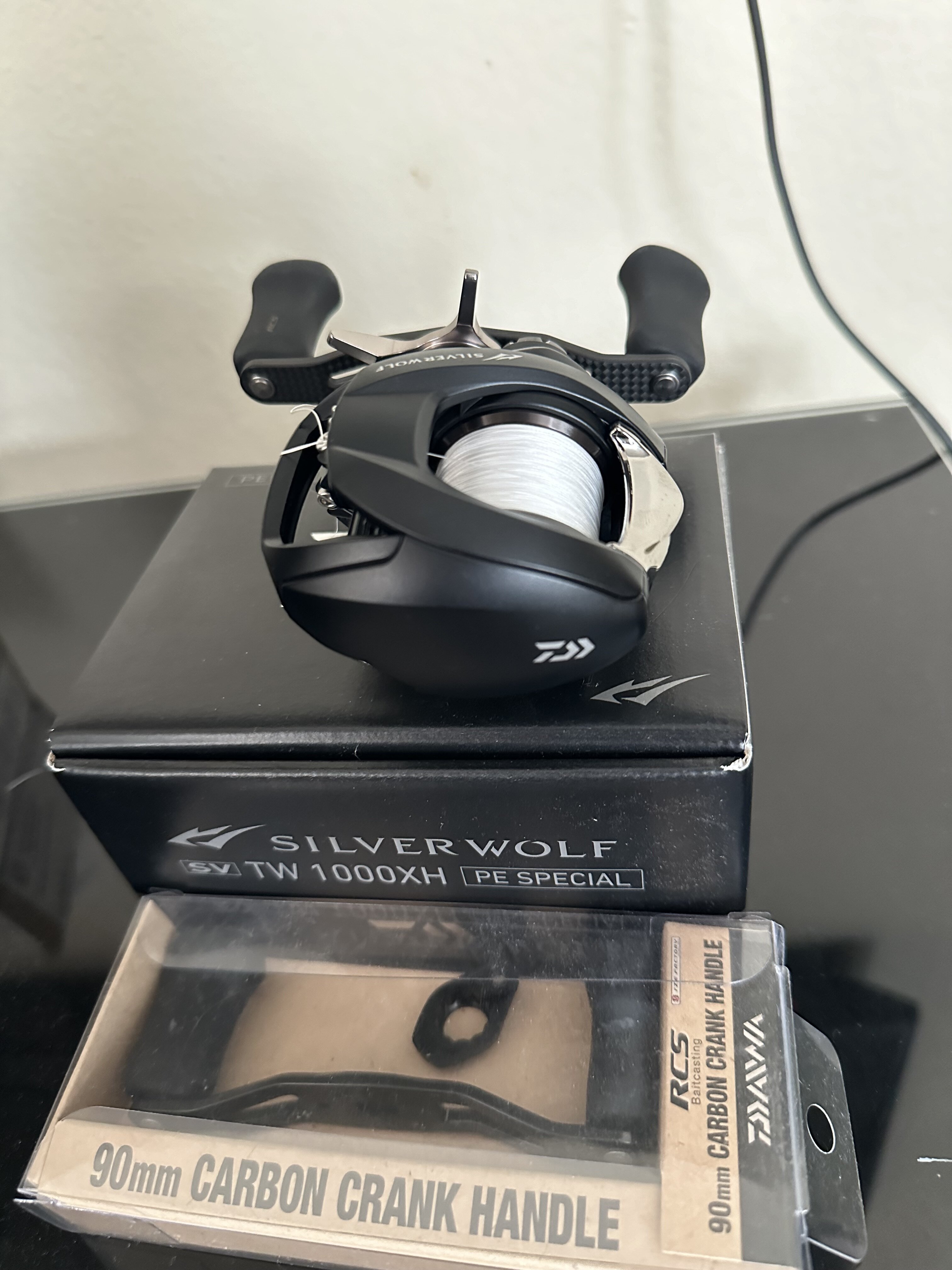Daiwa silver wolf sv tw 1000xh NEW - Black Market - Swimbait