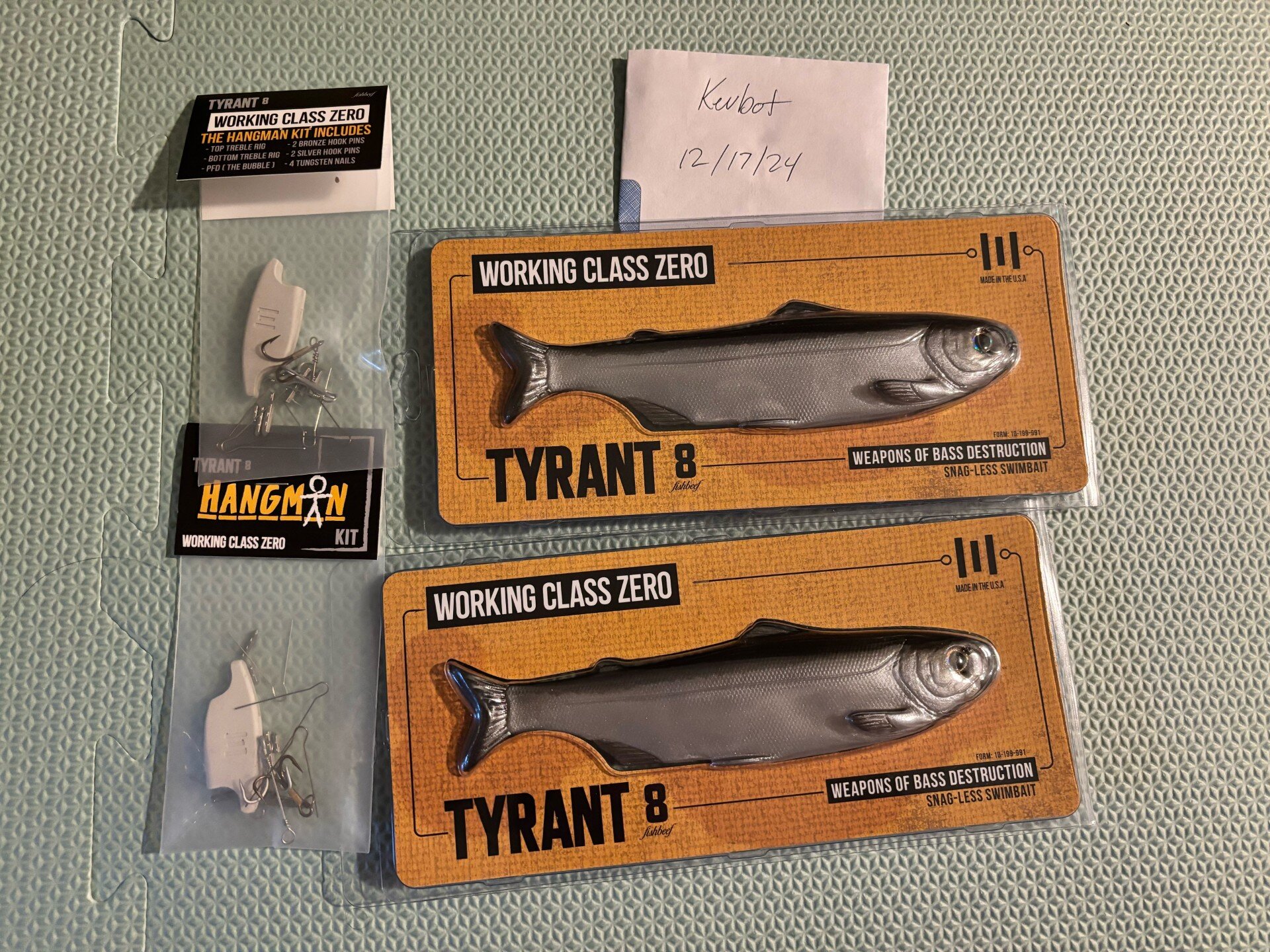 Tyrant 8 (Henchman) + Hangman Kit - Black Market - Swimbait