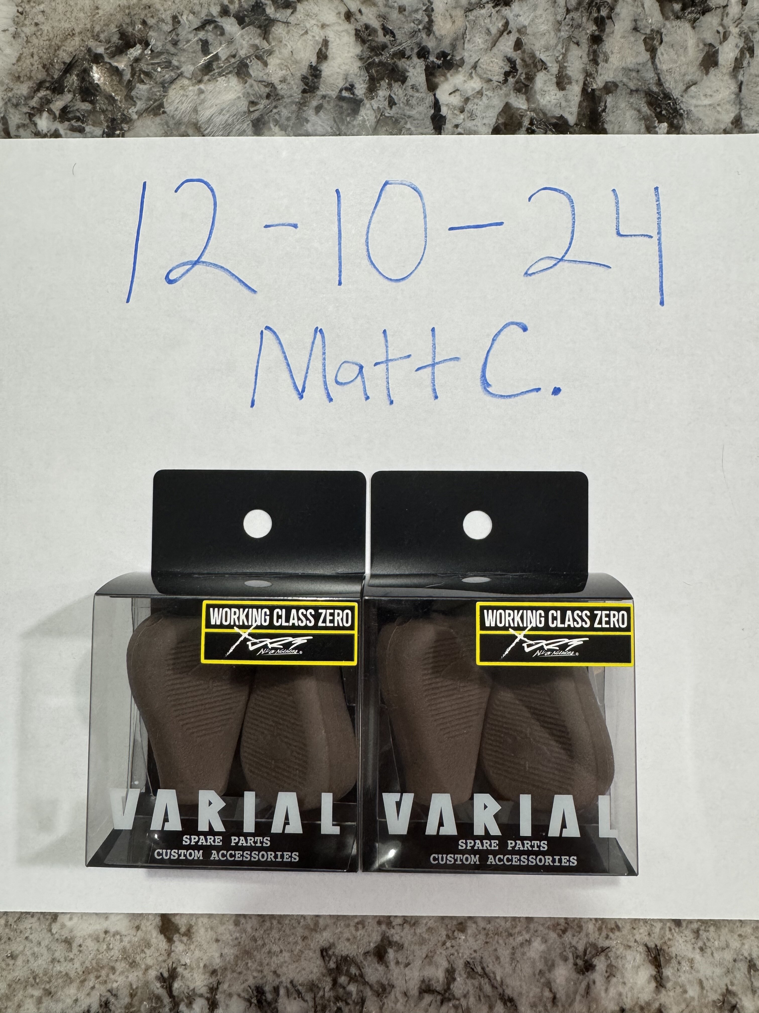 DRT フラットノブ　WCZ×DRT　FLAT KNOB BROWN Brown DRT x WCZ Flat knobs - Black Market - Swimbait Underground