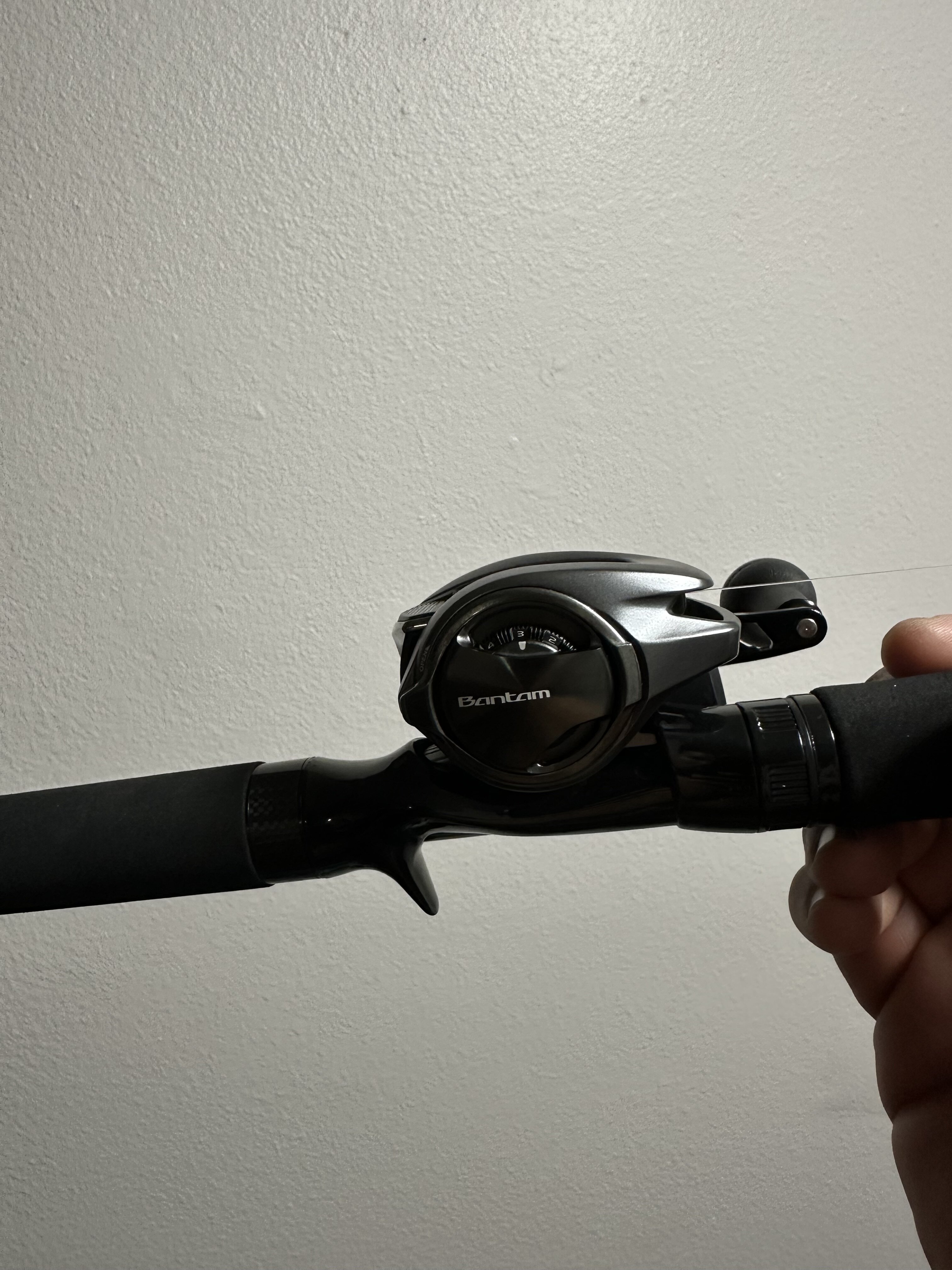 22 Shimano bantam 8.1 XG - Black Market - Swimbait Underground