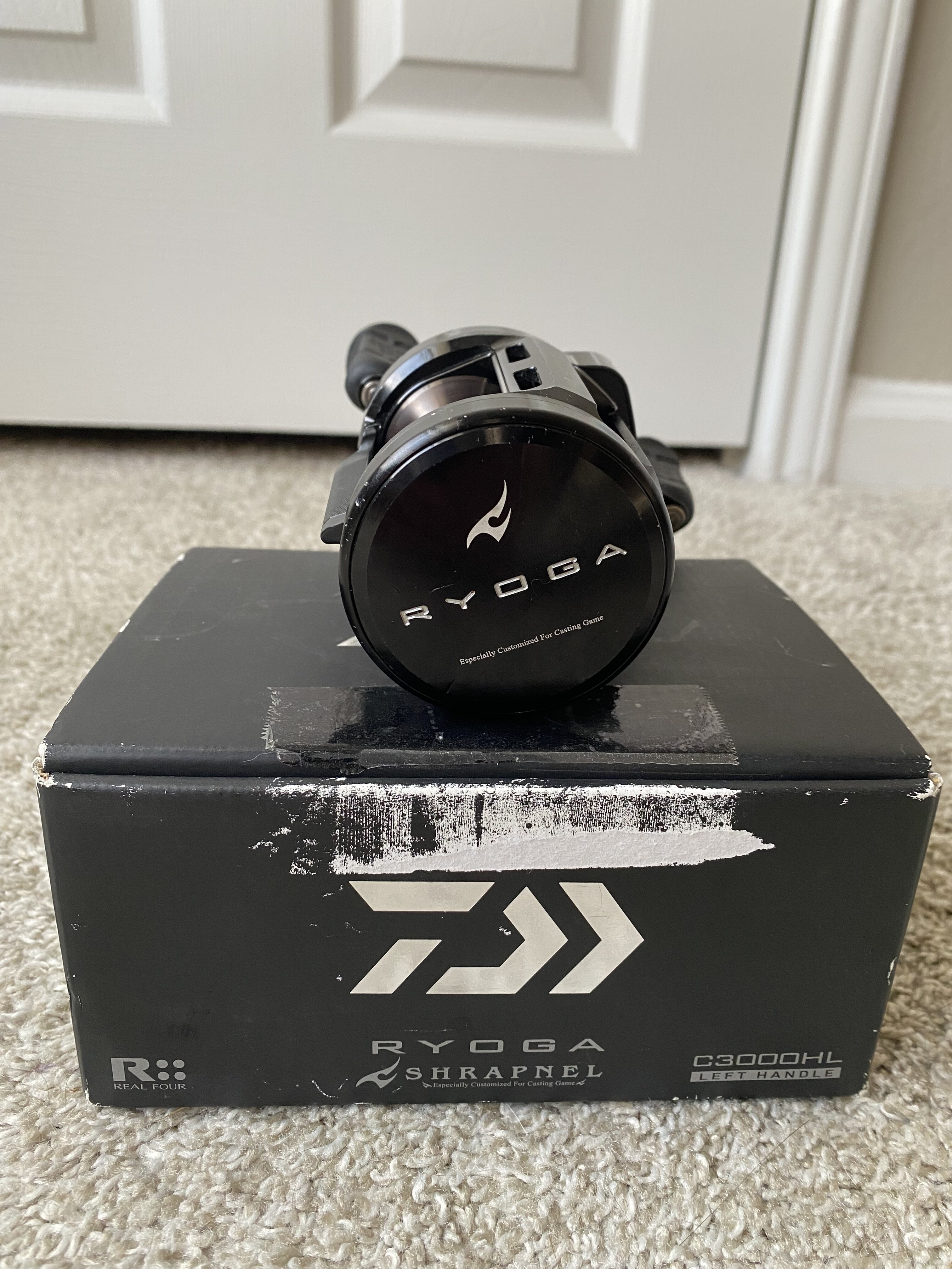 Daiwa Ryoga Shrapnel C3000HL - Black Market - Swimbait Underground