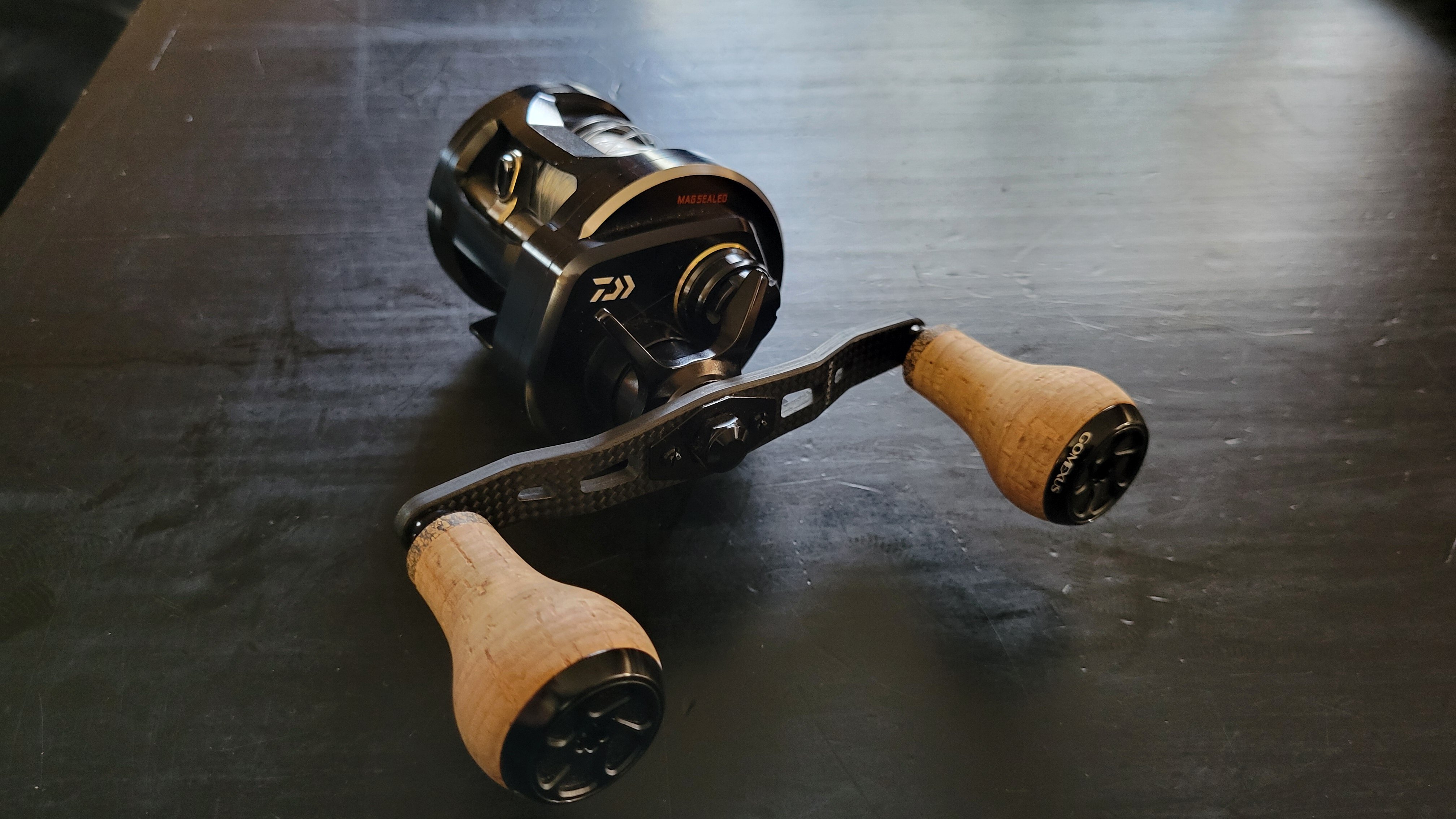 Daiwa Ryoga 1520 Lefty - Black Market - Swimbait Underground