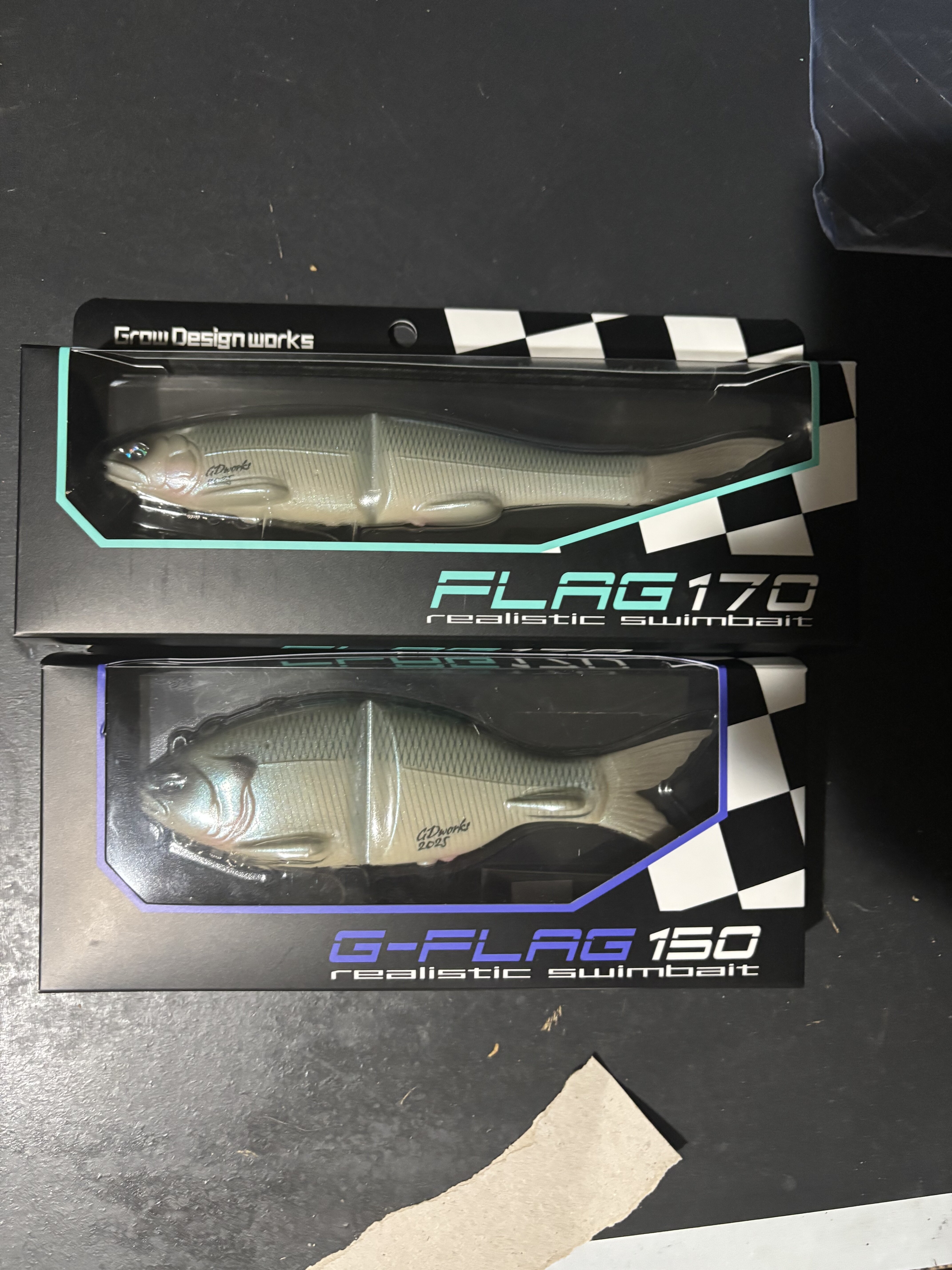 G-flag flag 170 - Black Market - Swimbait Underground