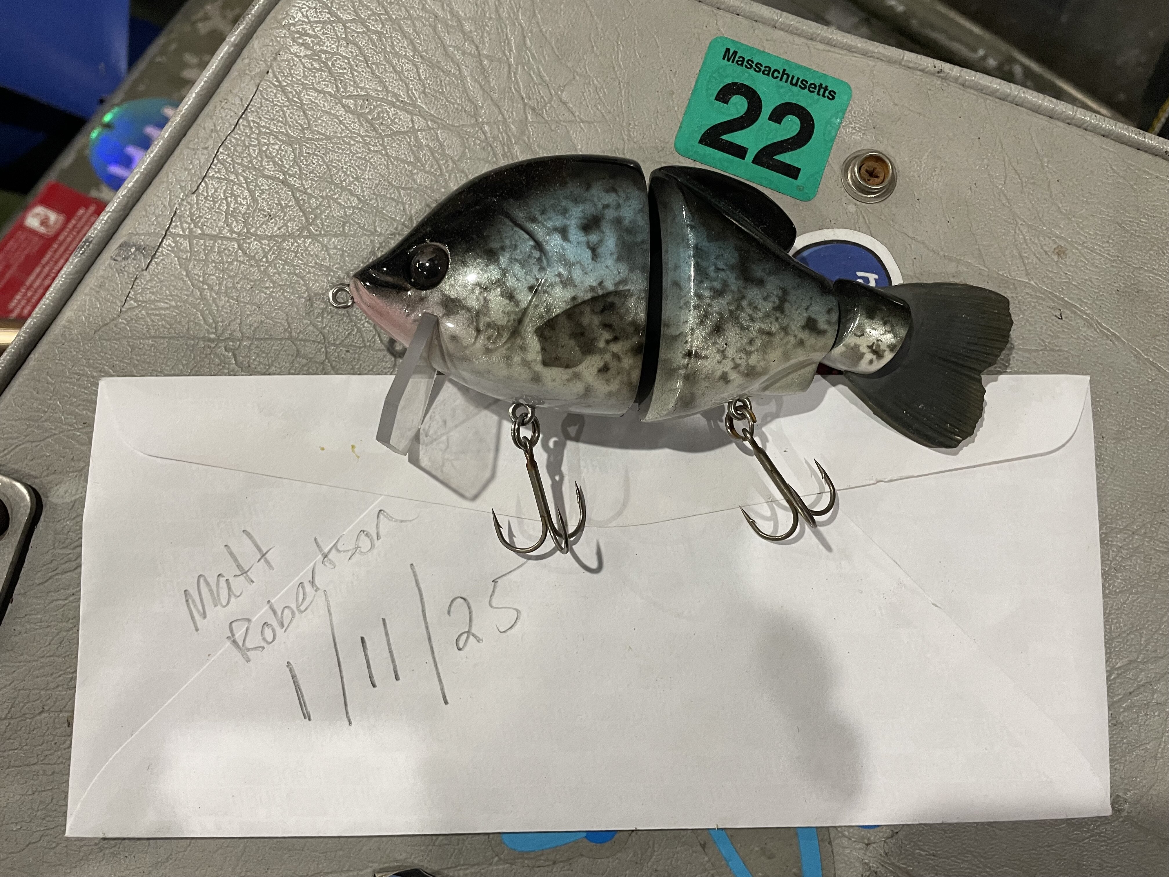Leurre Pizz Beast Crappie Wake - Swimbait Résine - Neuf - Rare Et Génial