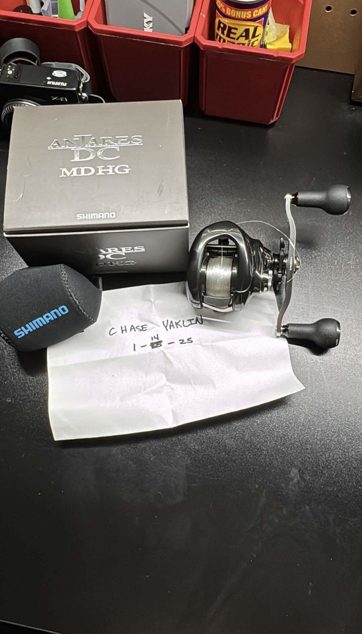 monster drive shimano reel Antares Monster Drive DCHG - Black Market