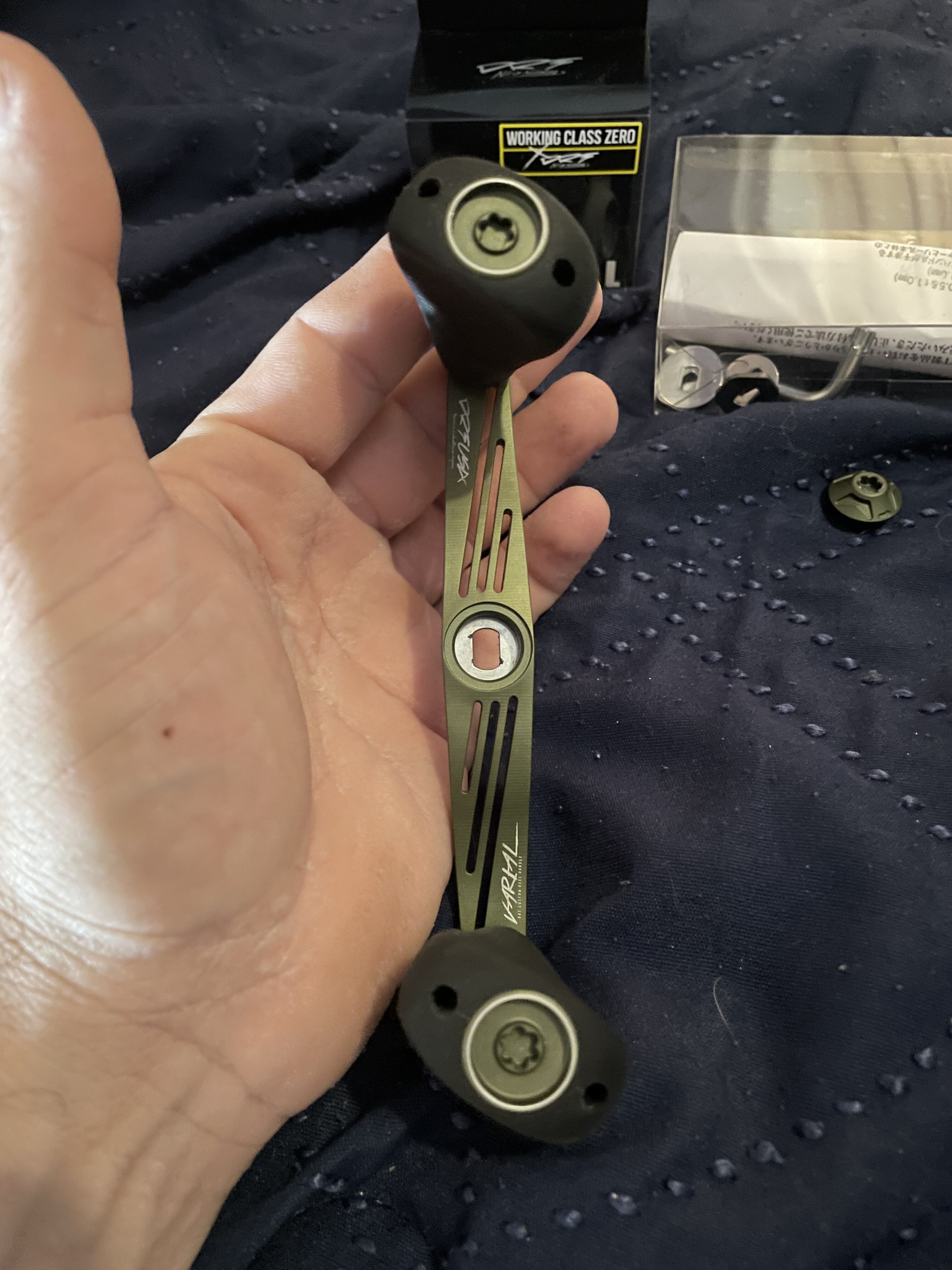 Drt varial 117 blast green+nut&flats - Black Market - Swimbait