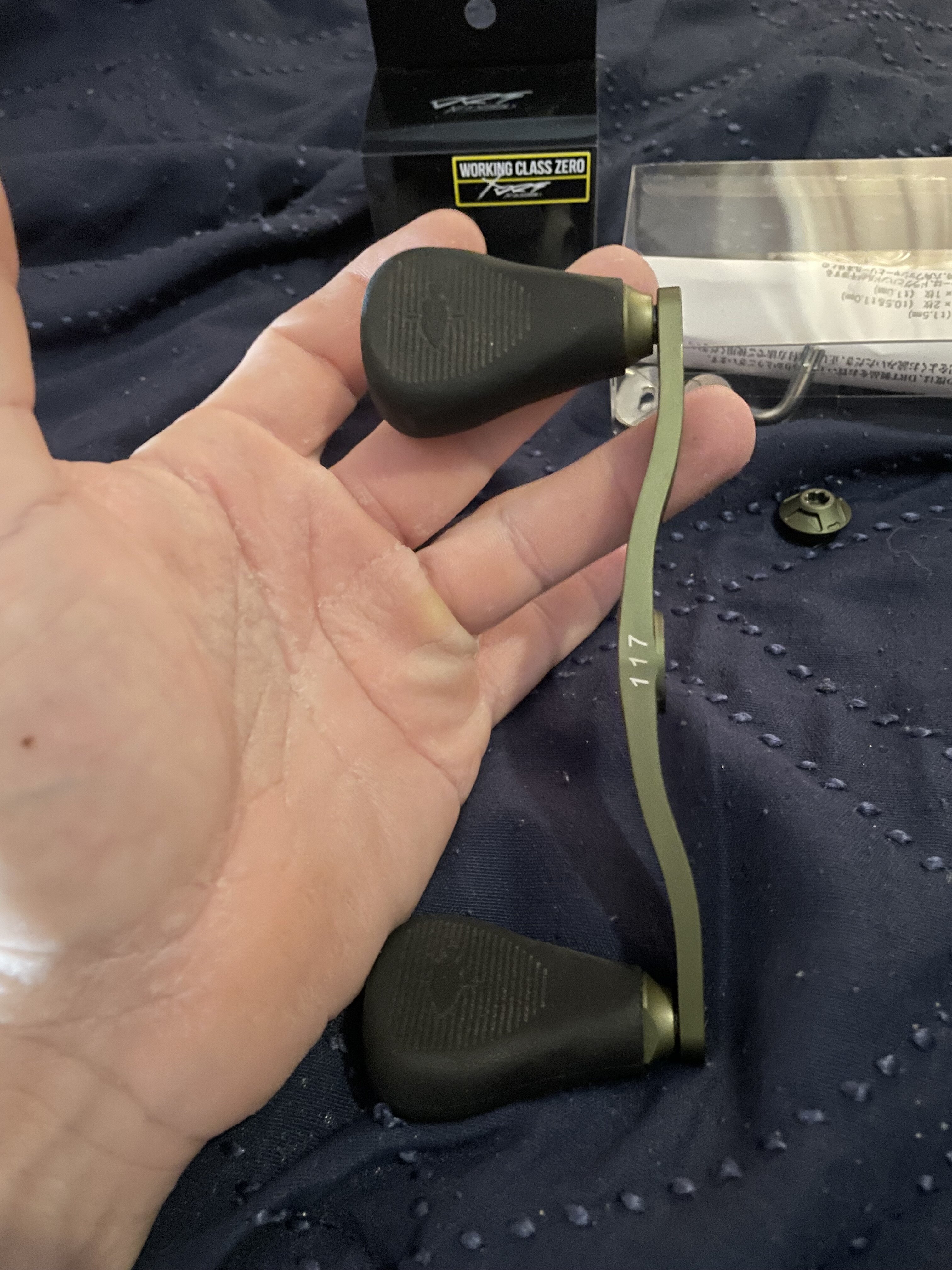 Drt varial 117 blast green+nut&flats - Black Market - Swimbait