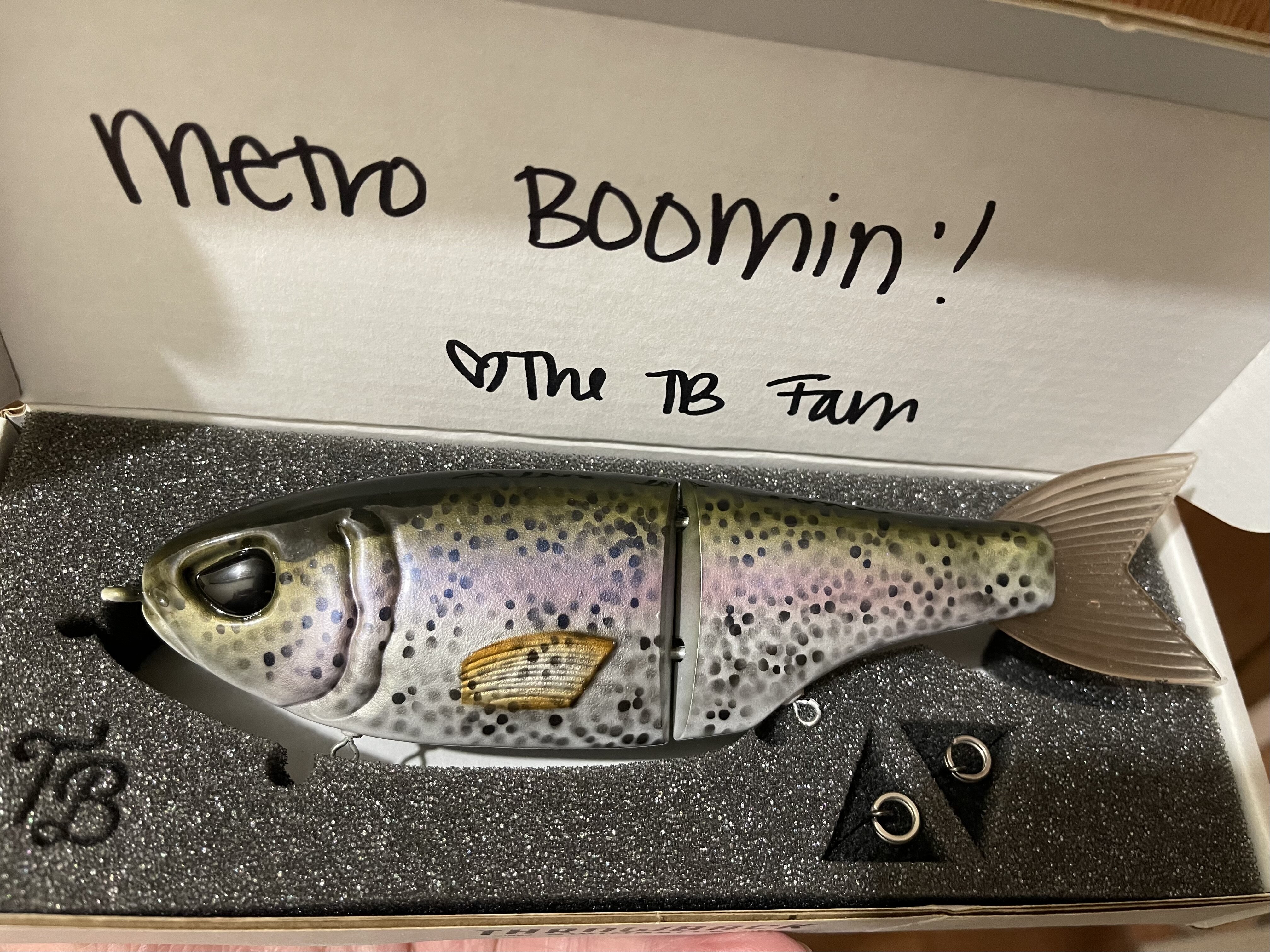 Throwback Baits METRO GLIDE Swimbait - Limited