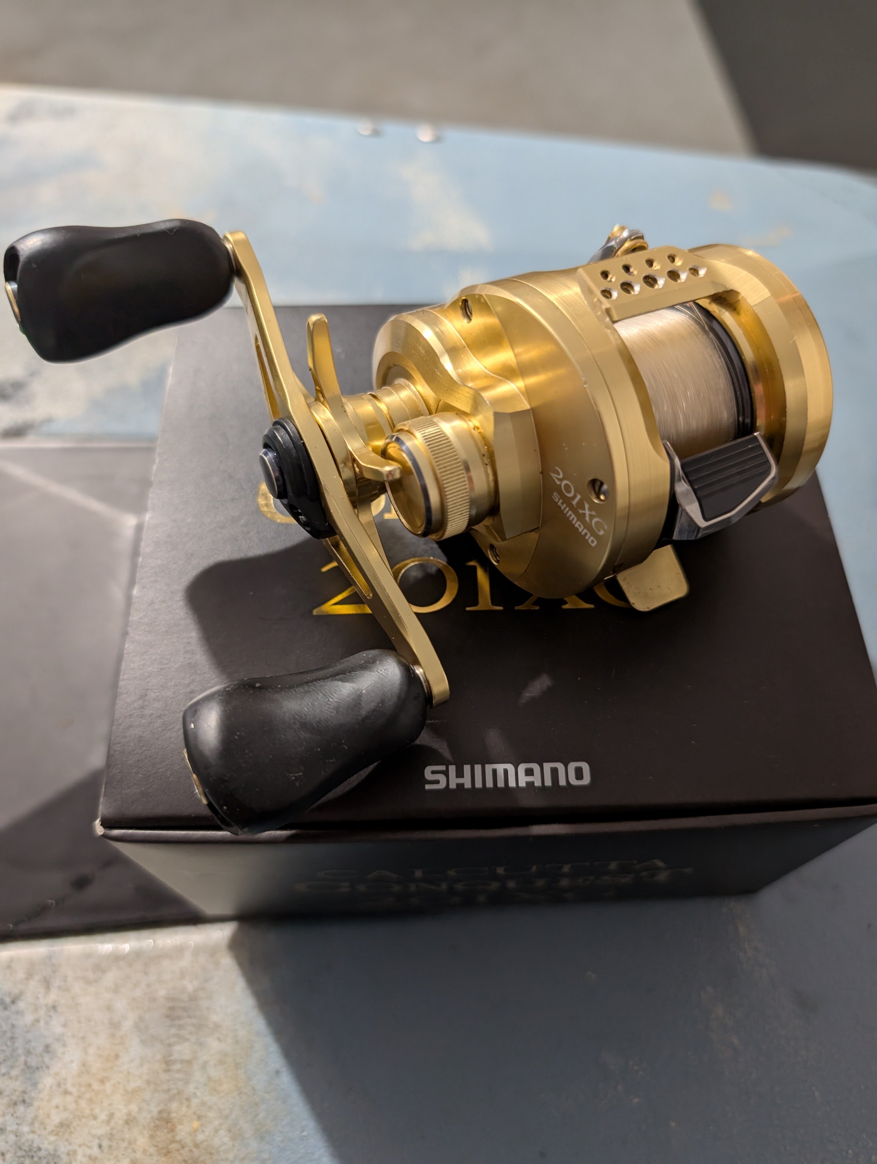 FS: Calcutta Conquest 201XG - Black Market - Swimbait Underground FS: Calcutta Conquest 201XG - Black Market - Swimbait Underground