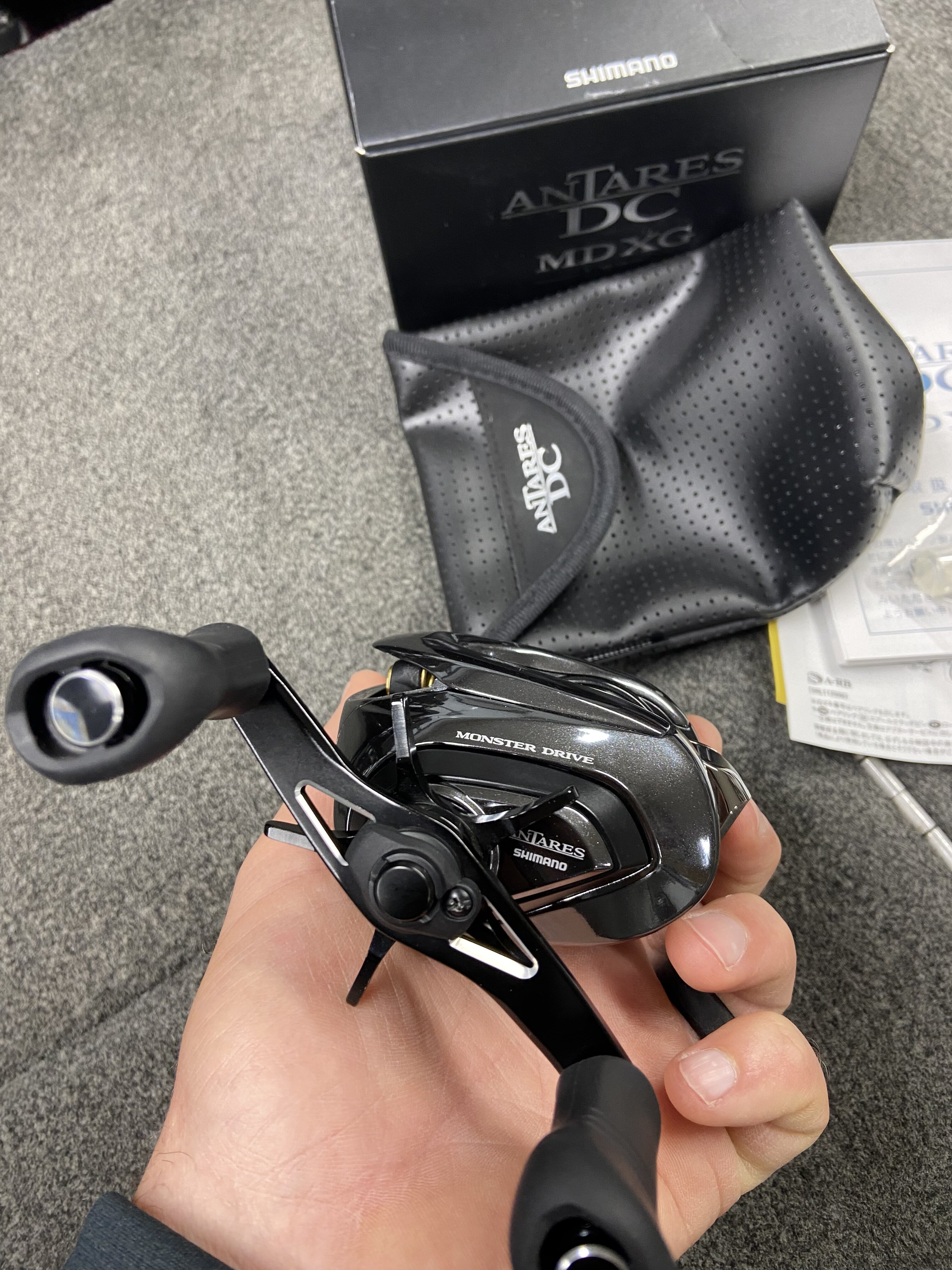 Shimano Antares DC MD XG - Black Market - Swimbait Underground