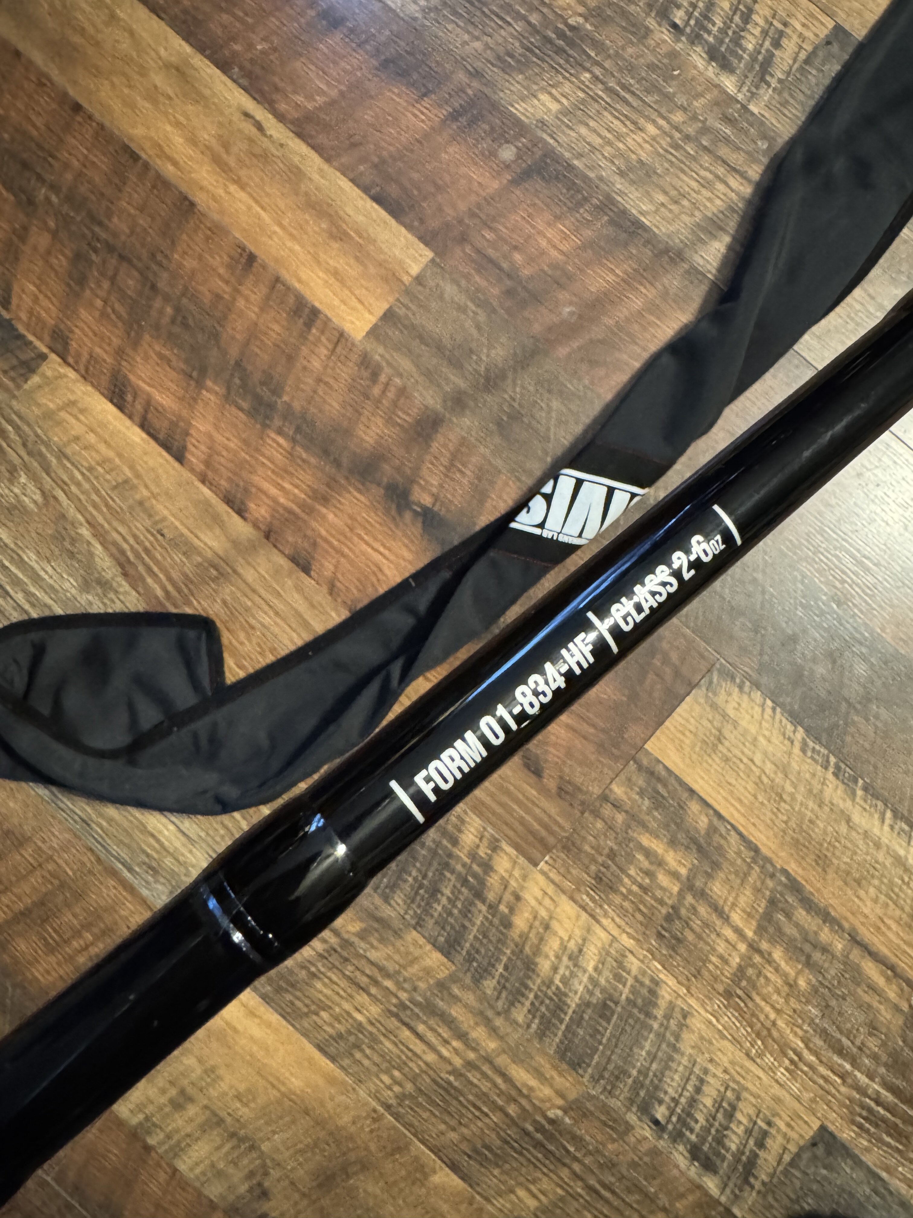 Working class zero rod - Black Market - Swimbait Underground