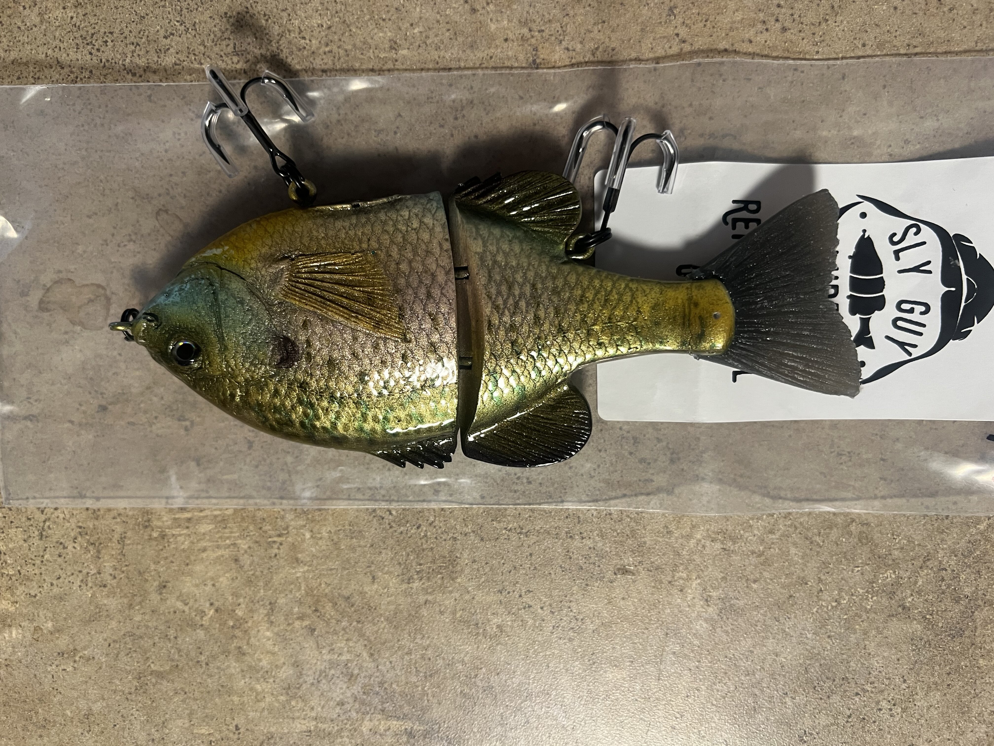 Leurre De Pêche Sly Guy X Swimbait, Modèle Gill 6,2" - Réplique Souple Pour Poissons D'eau Douce