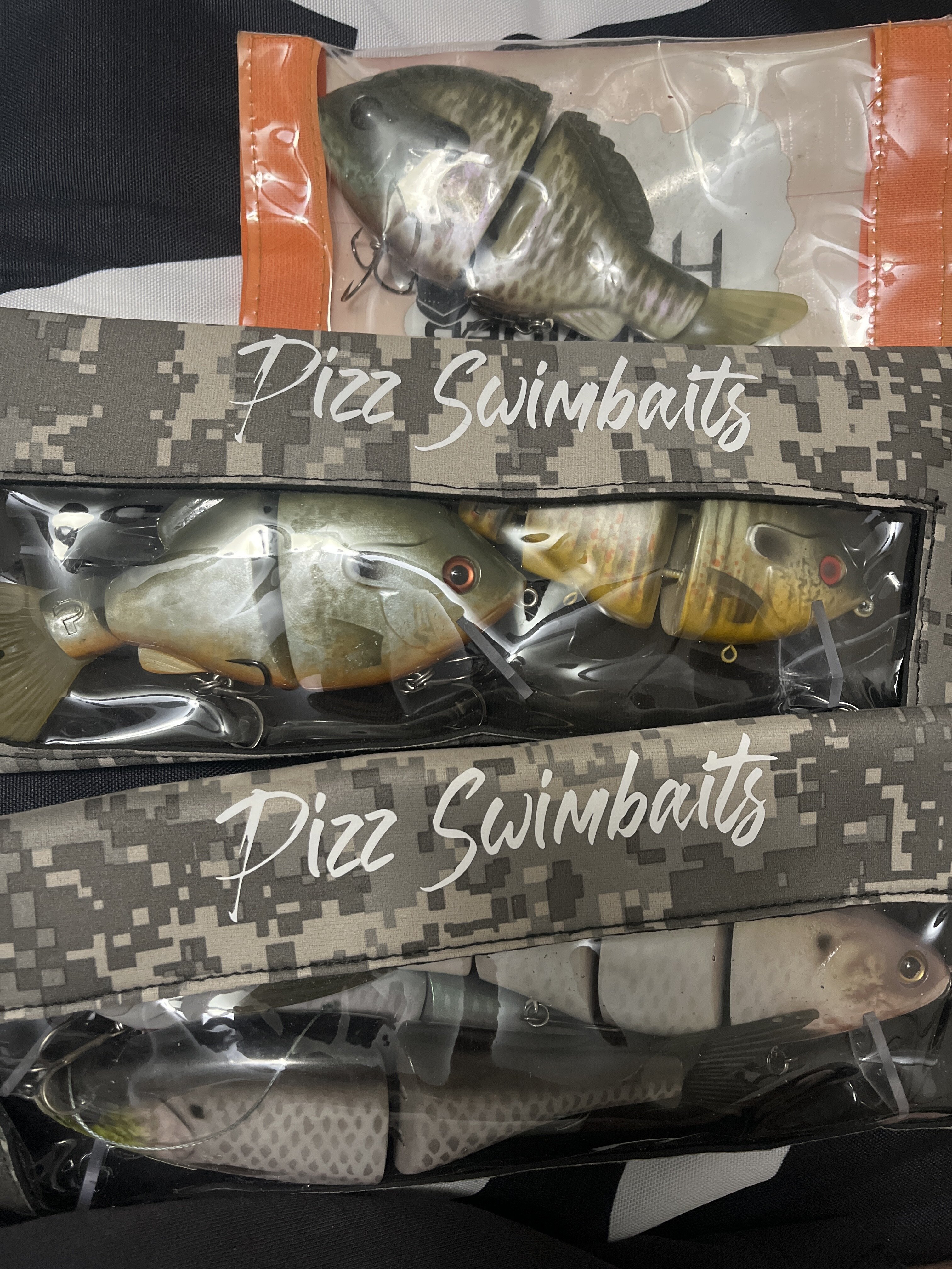 Leurre Pizz Beast Crappie Wake - Swimbait Résine - Neuf - Rare Et Génial