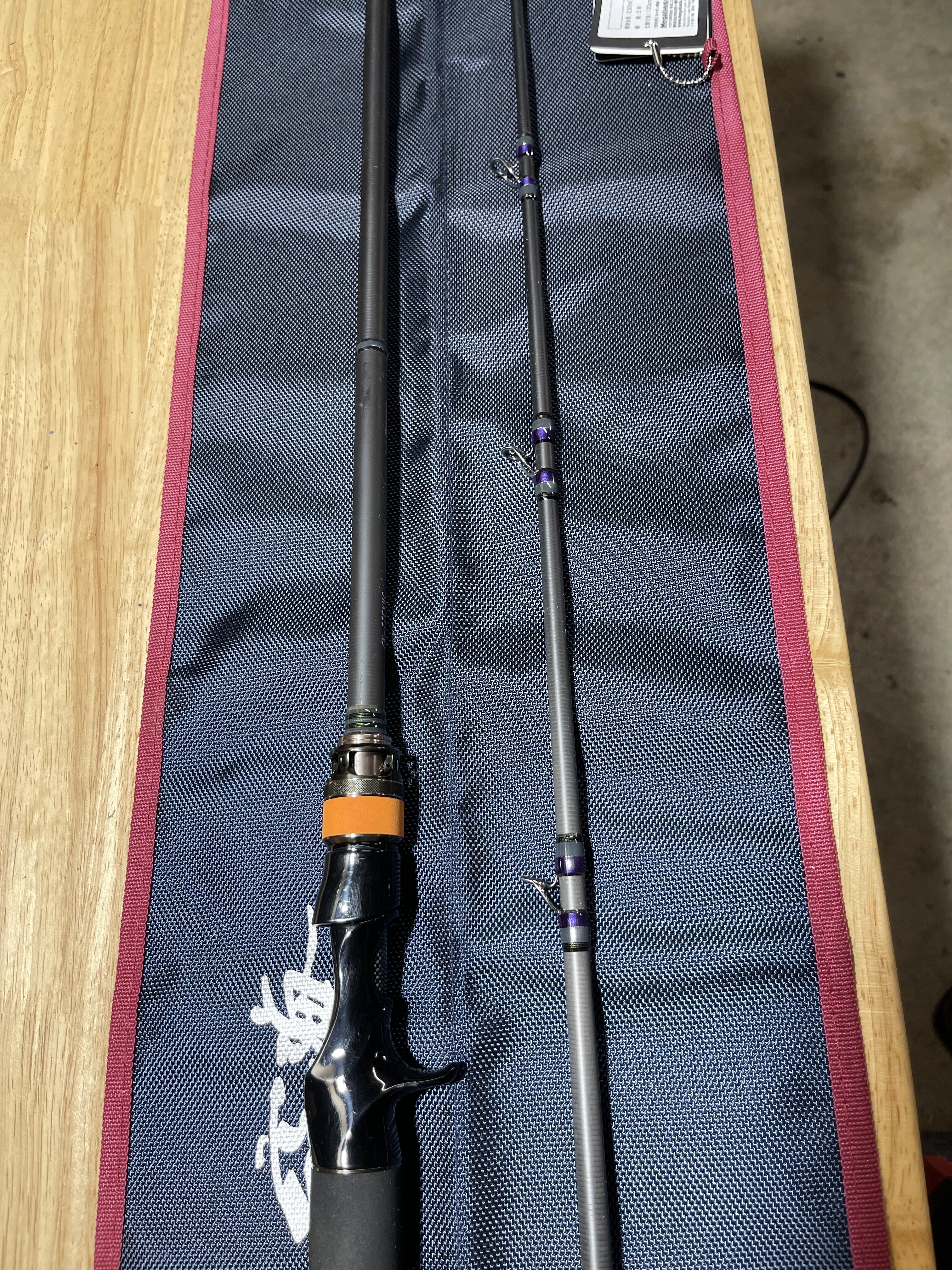 Megabass cookai 7'7 - Black Market - Swimbait Underground