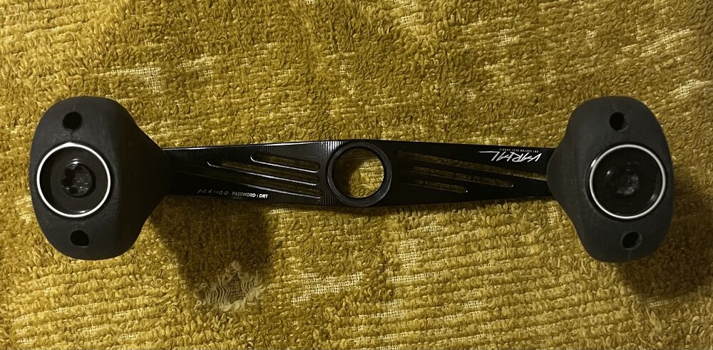 DRT Varial Handle 110mm black - Black Market - Swimbait