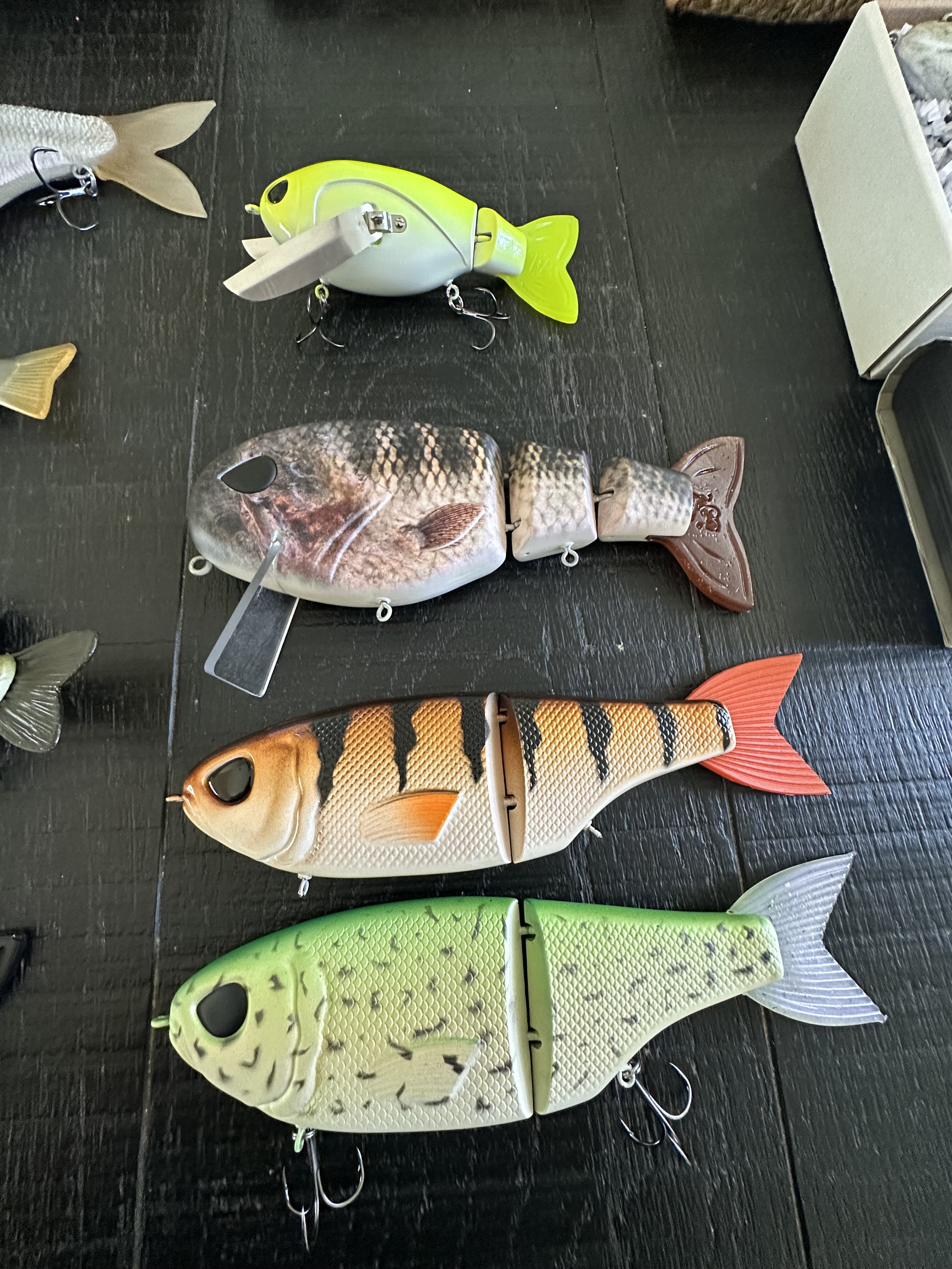 Throwback, working class zero,Roman, Sly Guys, Fish30 acre - Black