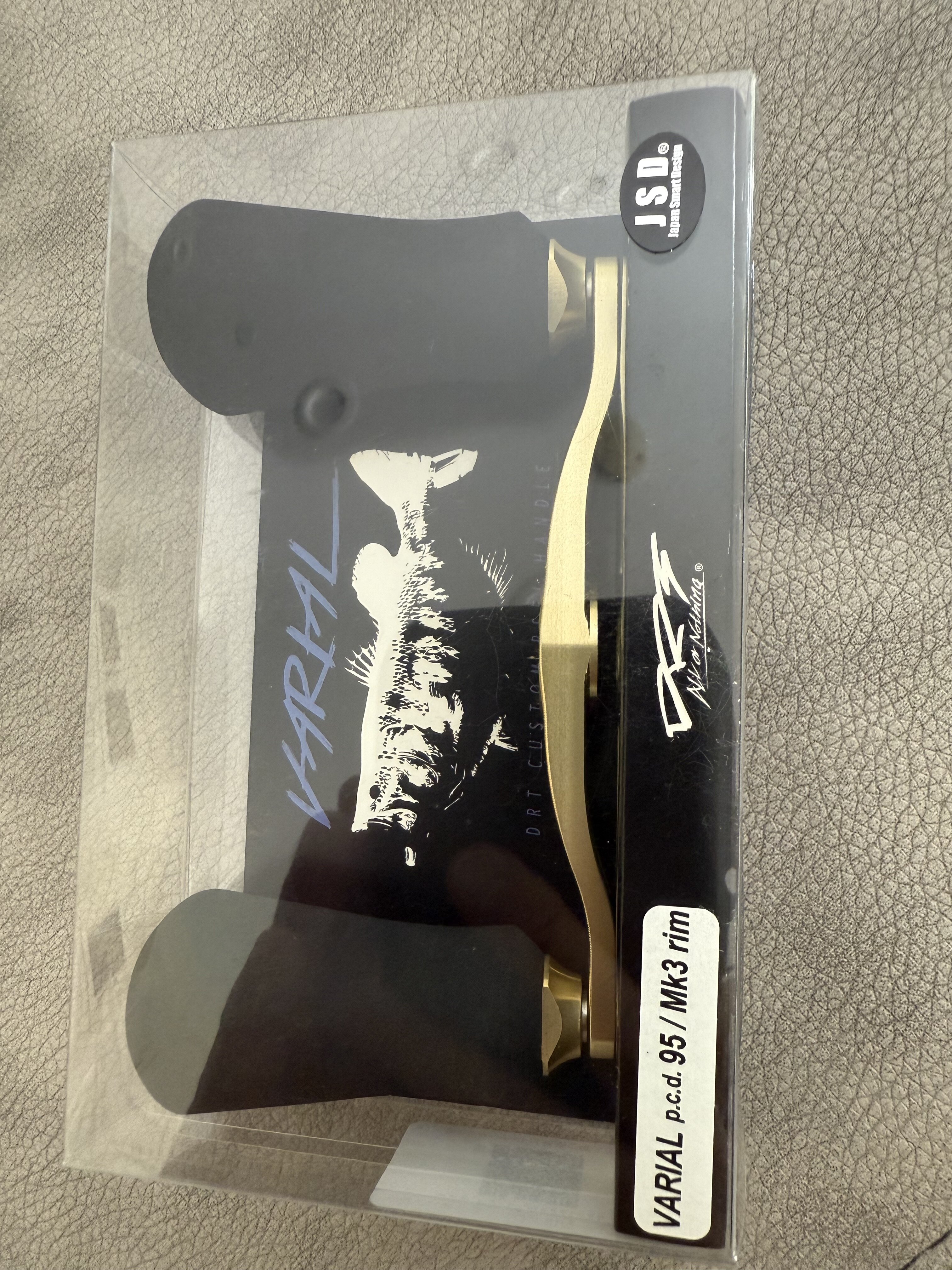 DRT Varial 95mm Gold - Black Market - Swimbait Underground