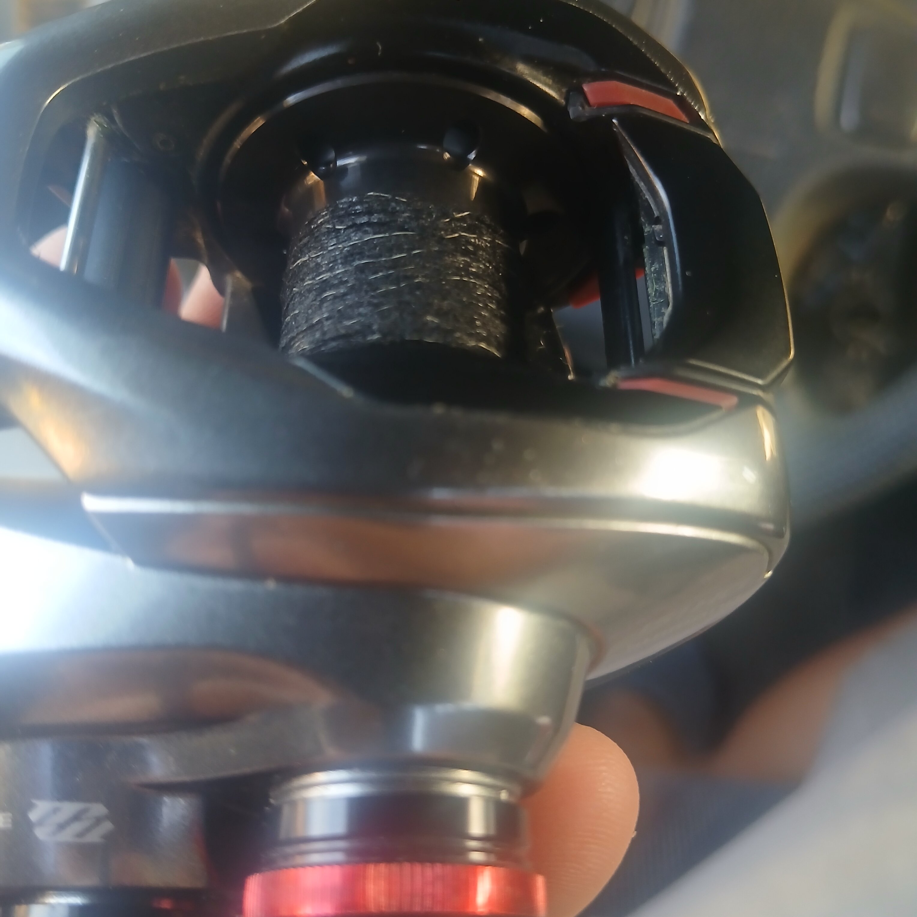 Shimano scorpion 151HG DC - Black Market - Swimbait Underground