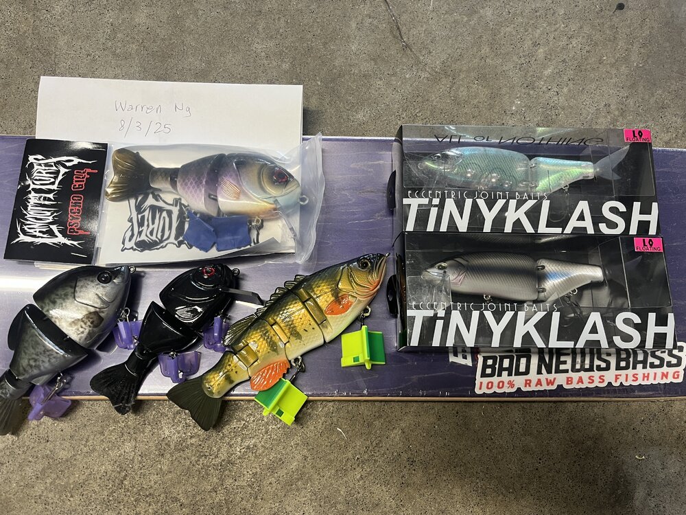 bass lures sale forums Baits for sale/ trade - Black Market