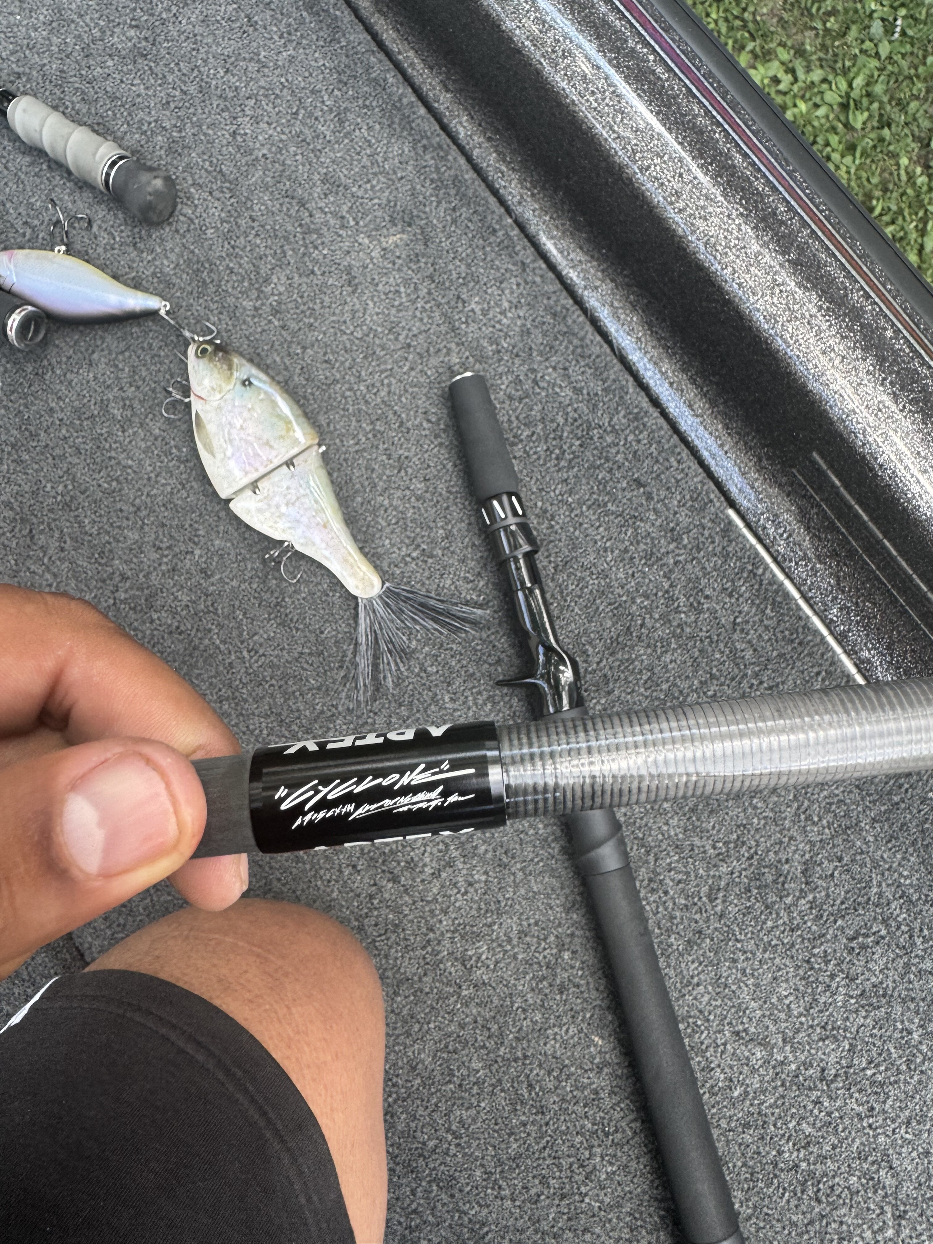 DRT Artex Cyclone - Black Market - Swimbait Underground