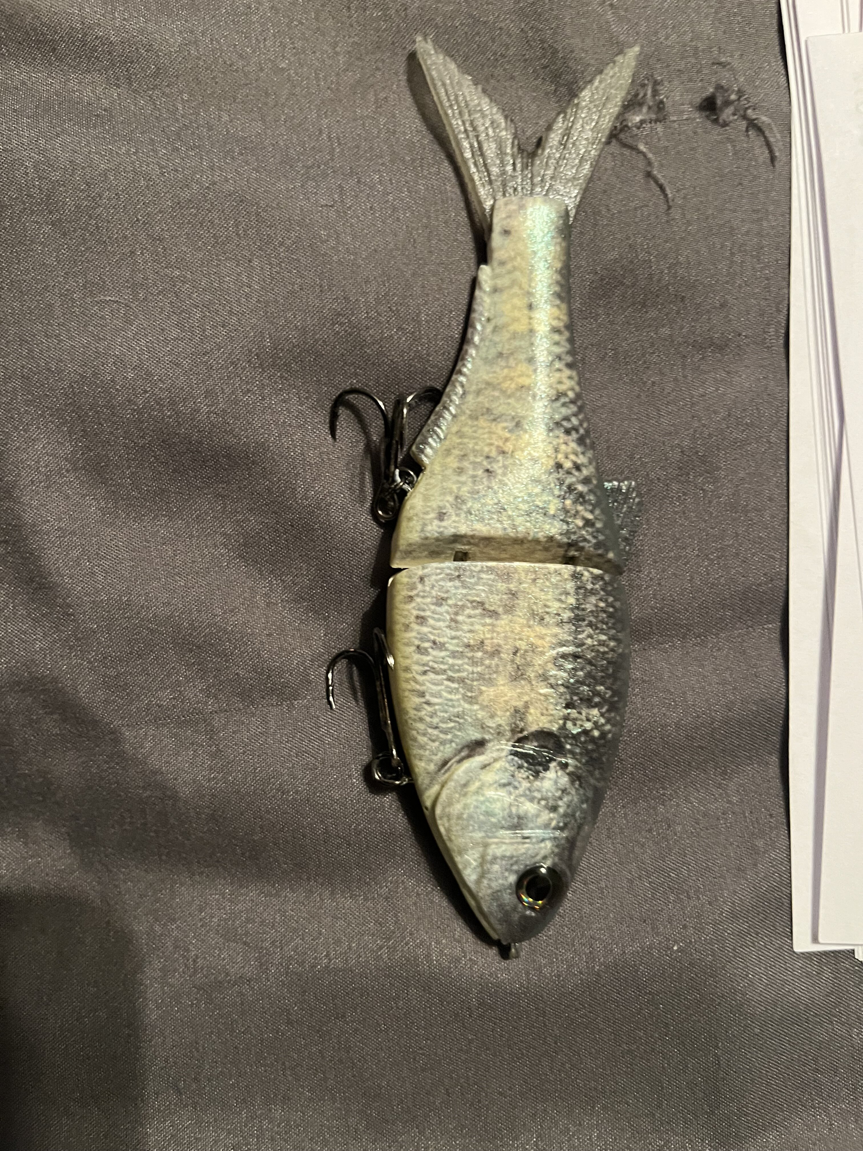 86 Baits Failsafe “Yellow Belly” - Black Market - Swimbait Underground