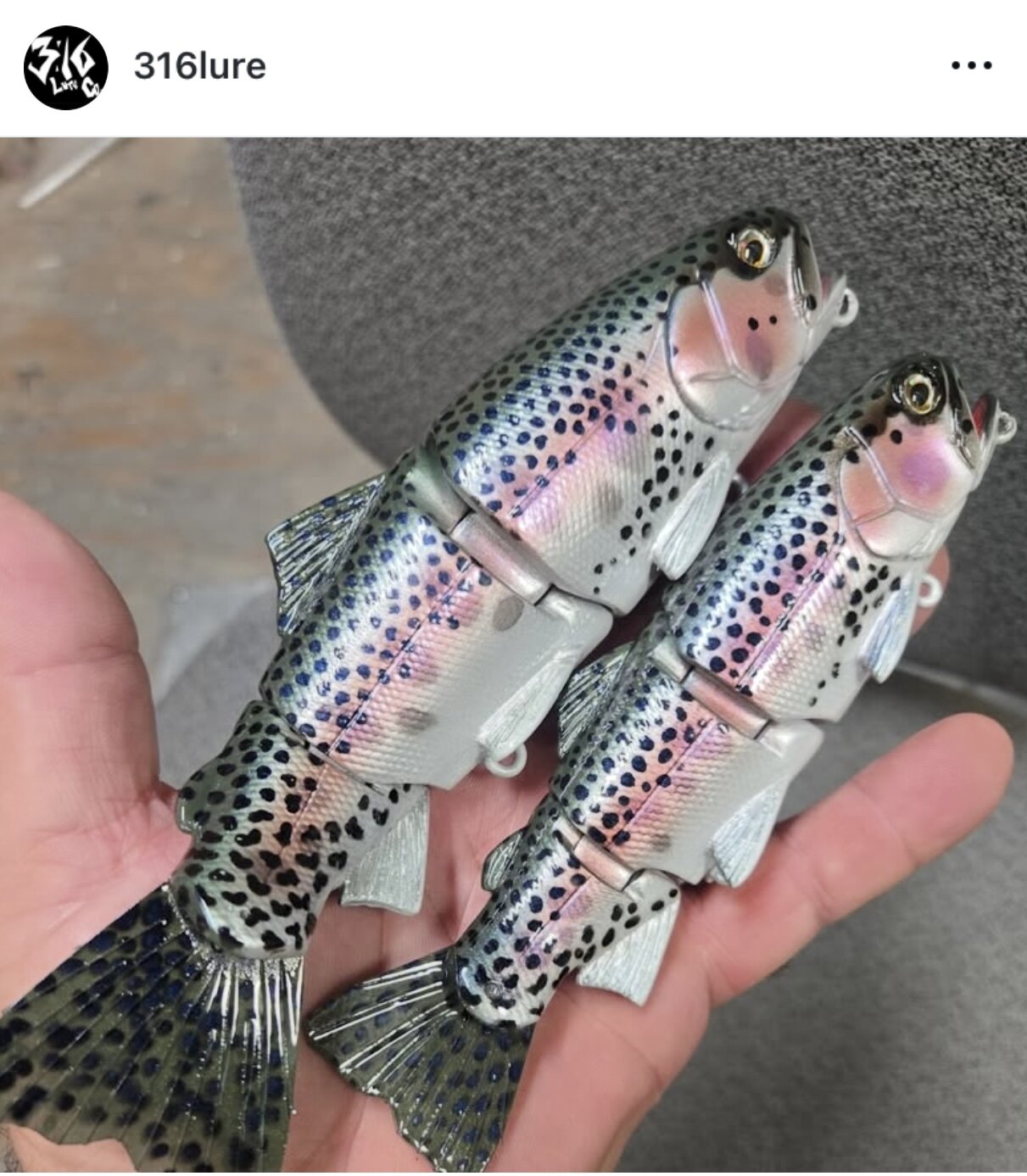 3:16 Lure Company Real Deals in 8 and 6 sizes drop in a few days - The Underground - Swimbait Underground 3:16 Lure Company Real Deals in 8 and 6 sizes drop in a few days - The Underground - Swimbait Underground