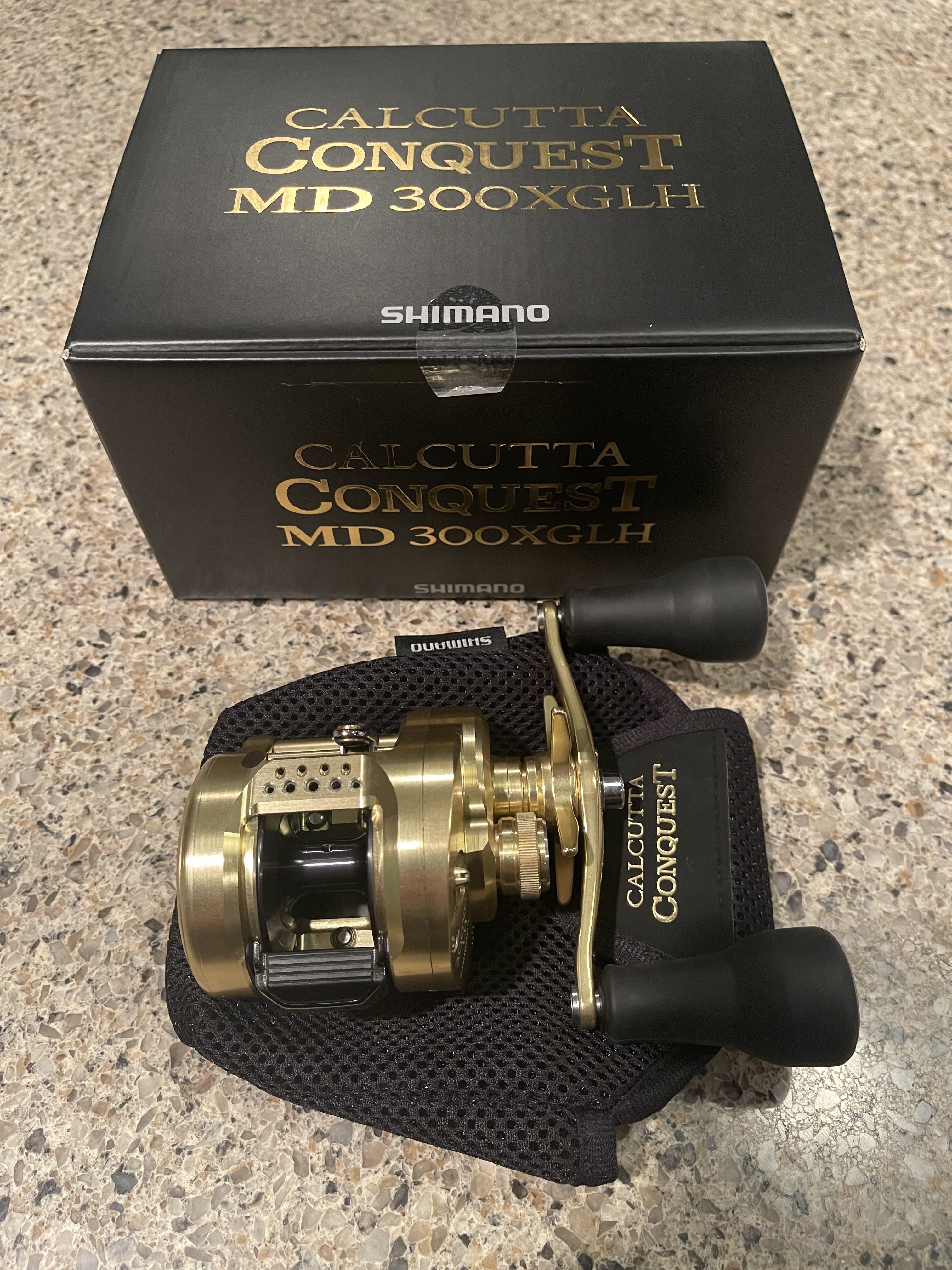Shimano Calcutta Conquest MD 300XGLH *Gear Swap* - Black Market