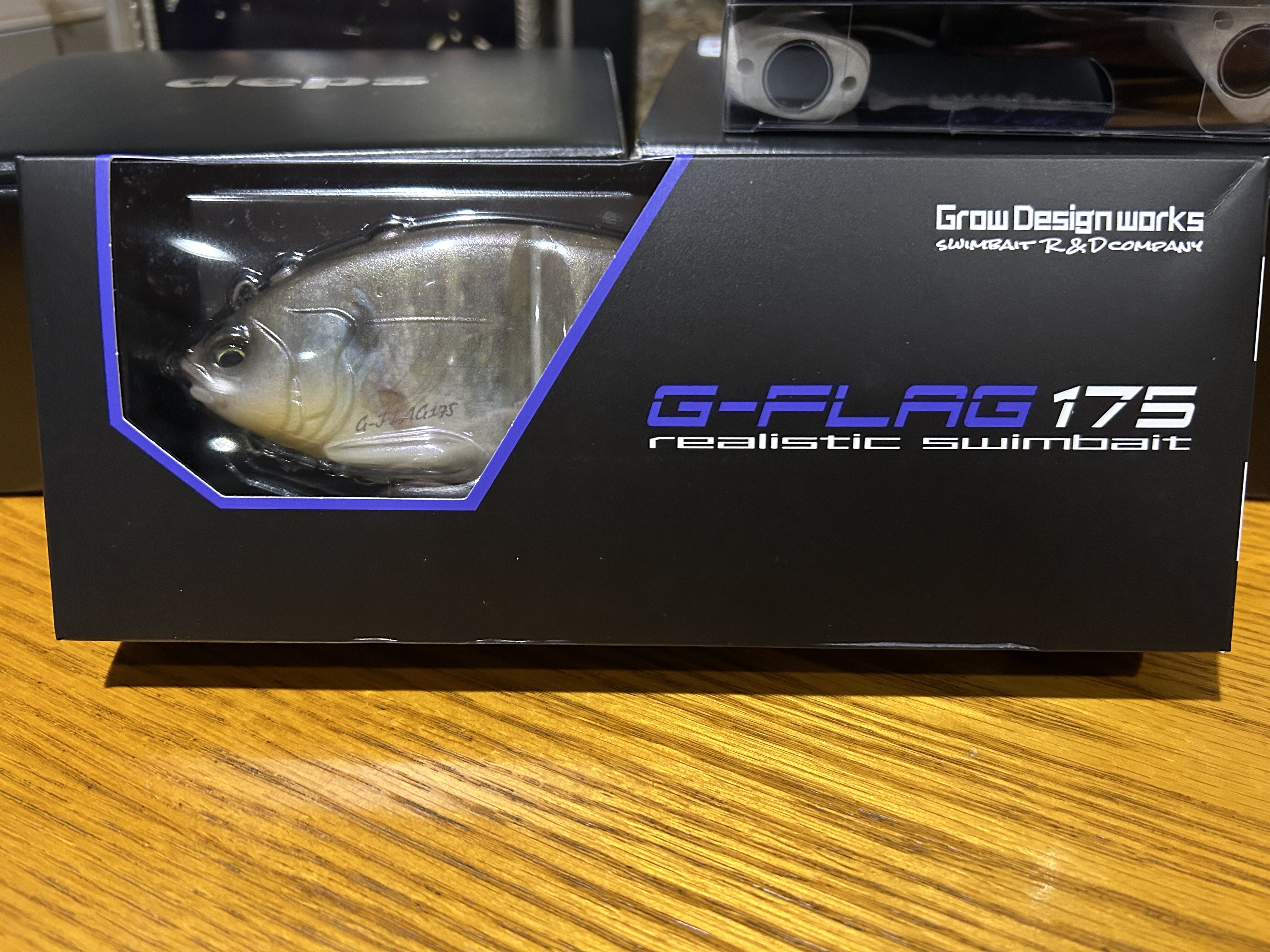 Grow Design Works G Flag 175 - Black Market - Swimbait Underground