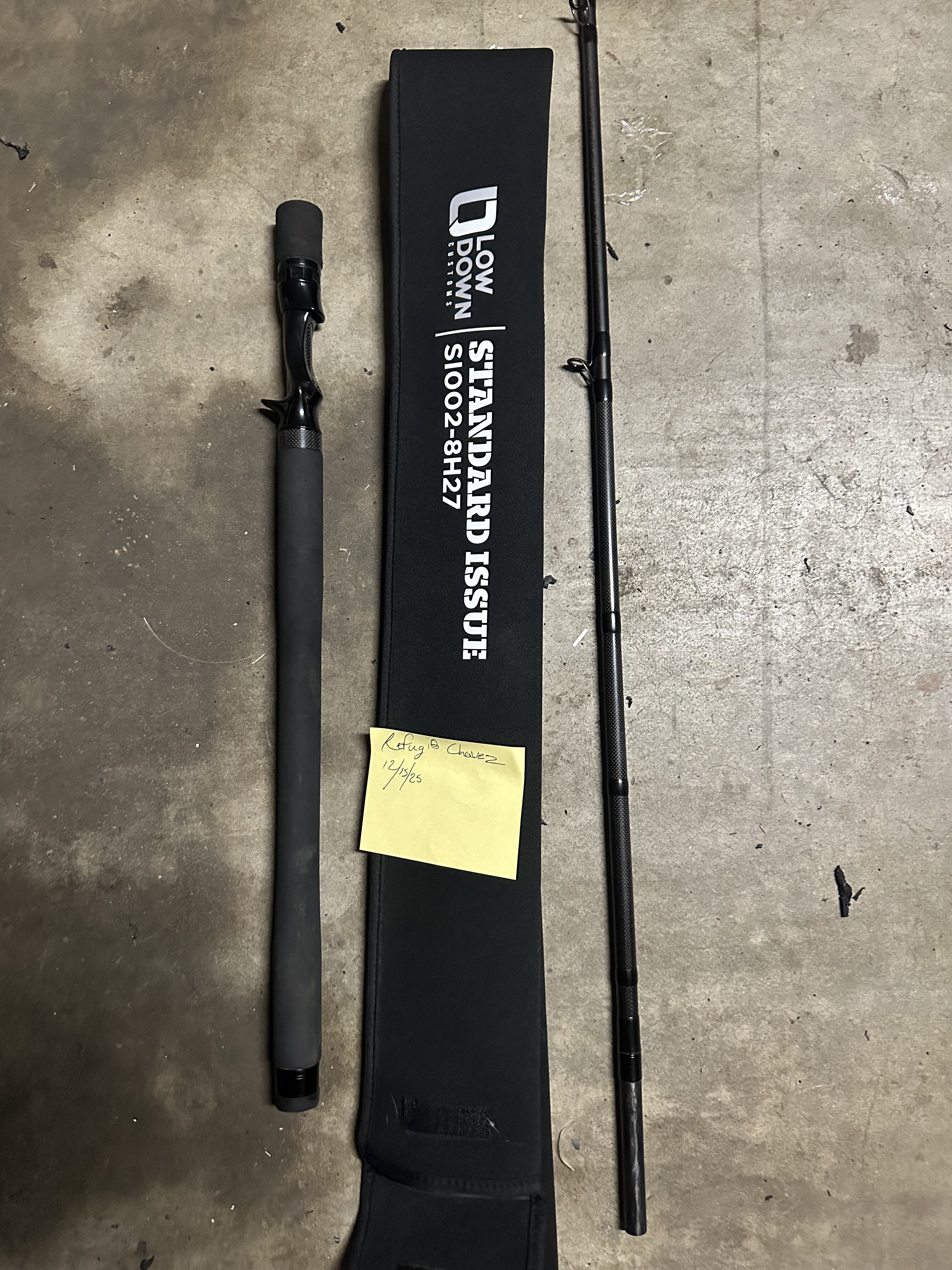 Low Down Customs 8' Heavy $320 - Black Market - Swimbait Underground