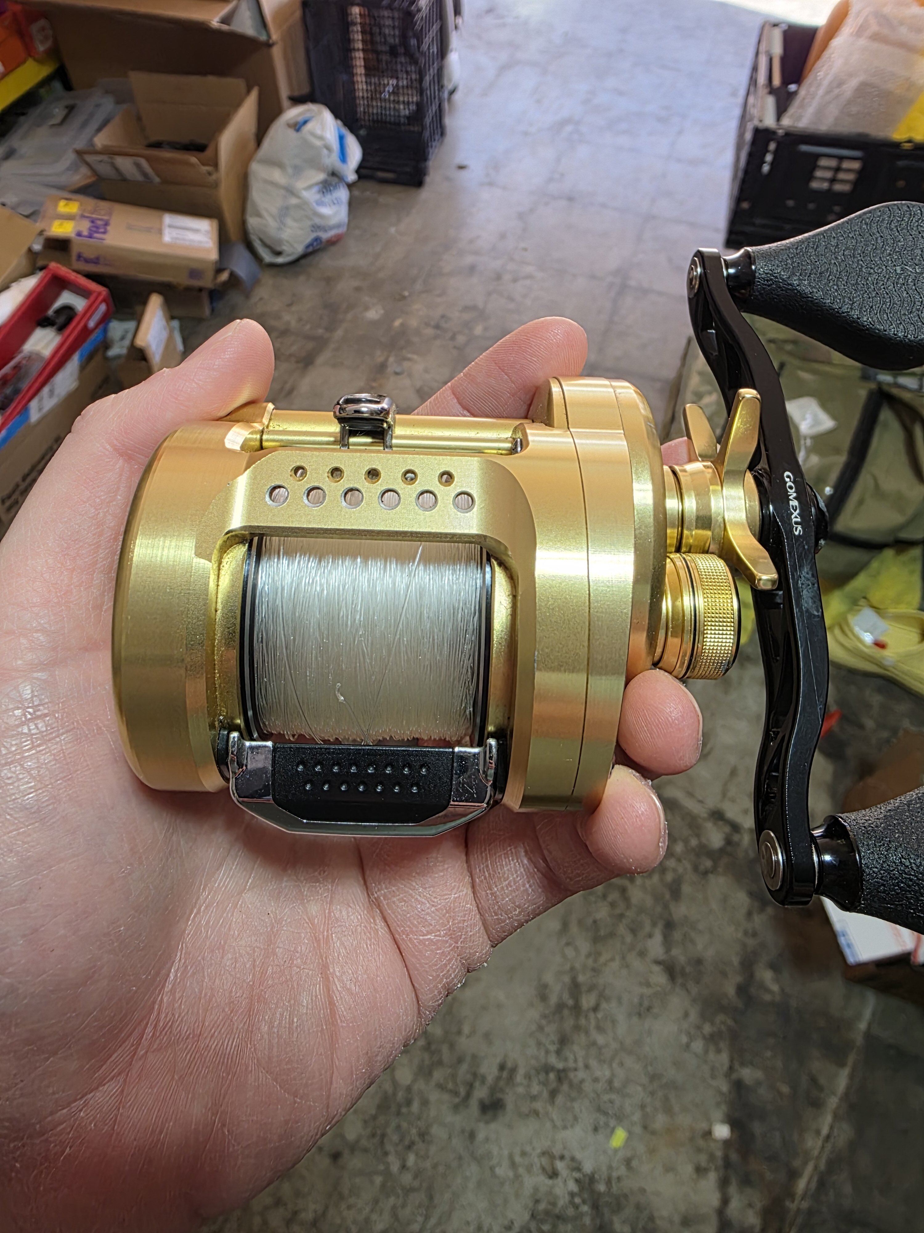 2018 Calcutta Conquest 400 - Black Market - Swimbait Underground