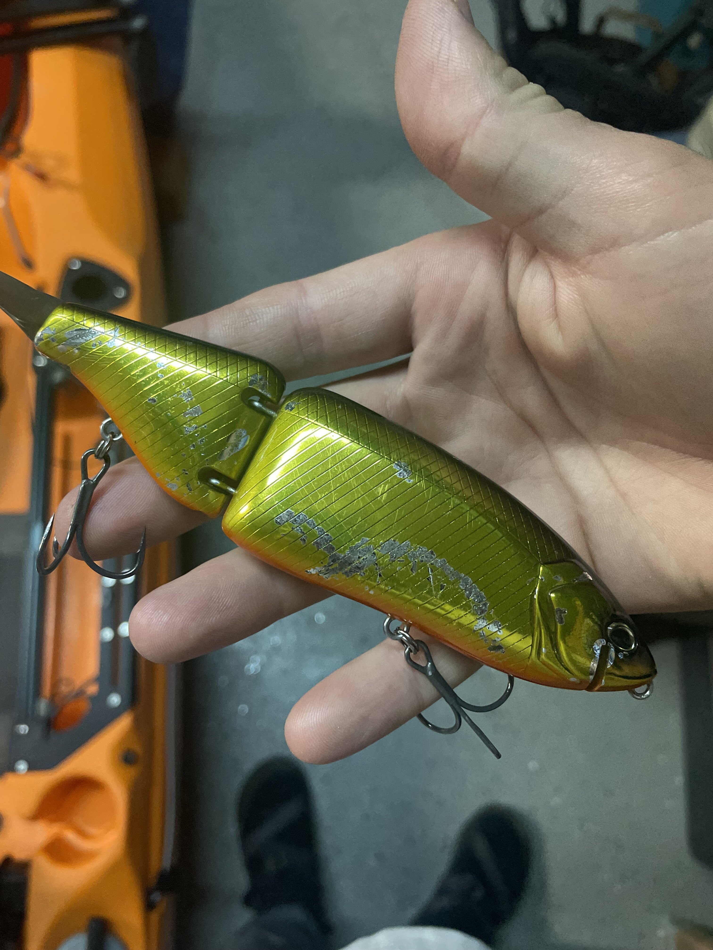 WTB DRT Tiny Klash Gold - Black Market - Swimbait Underground