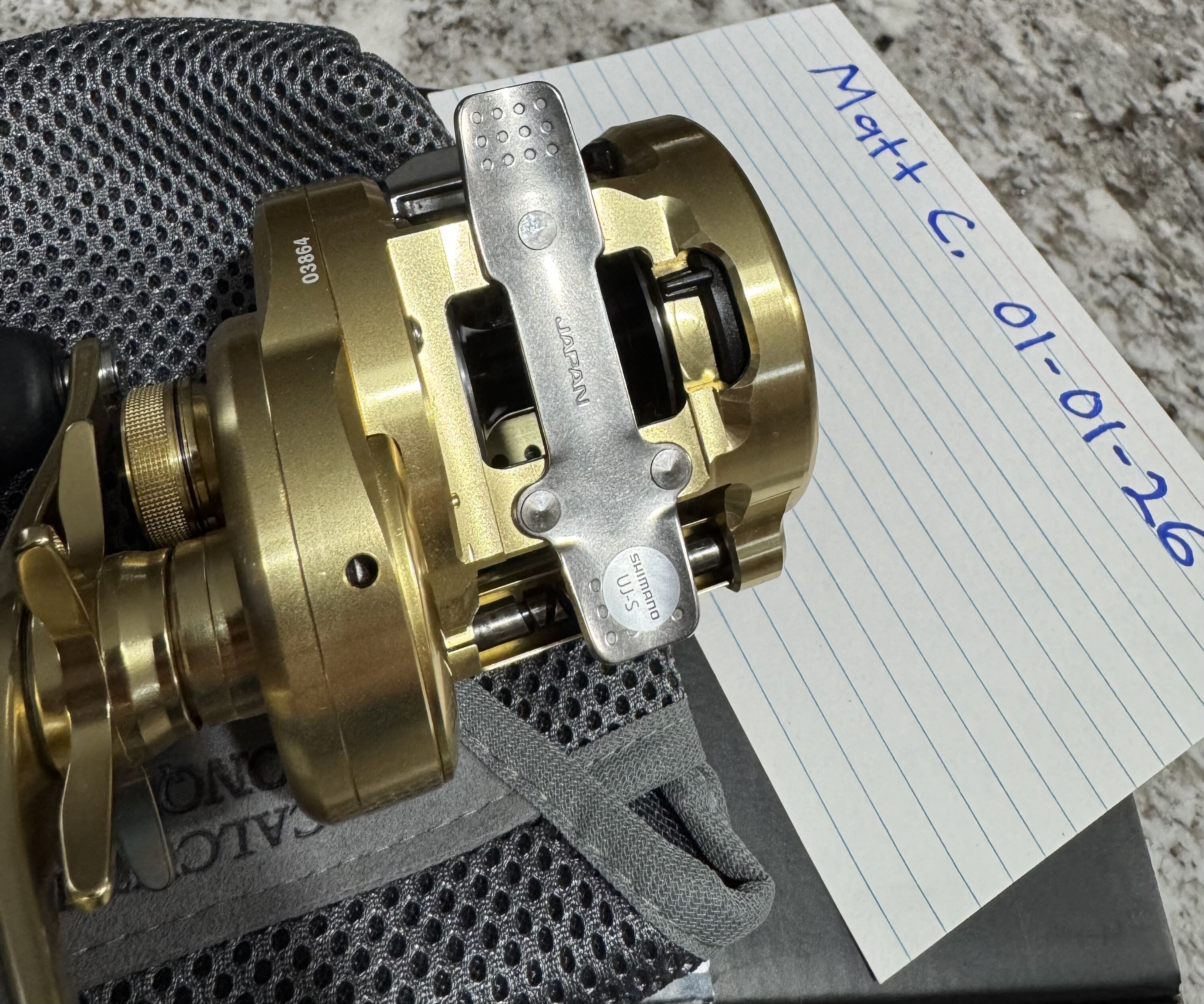 2018 Shimano Calcutta Conquest 301 (lefty) - Black Market
