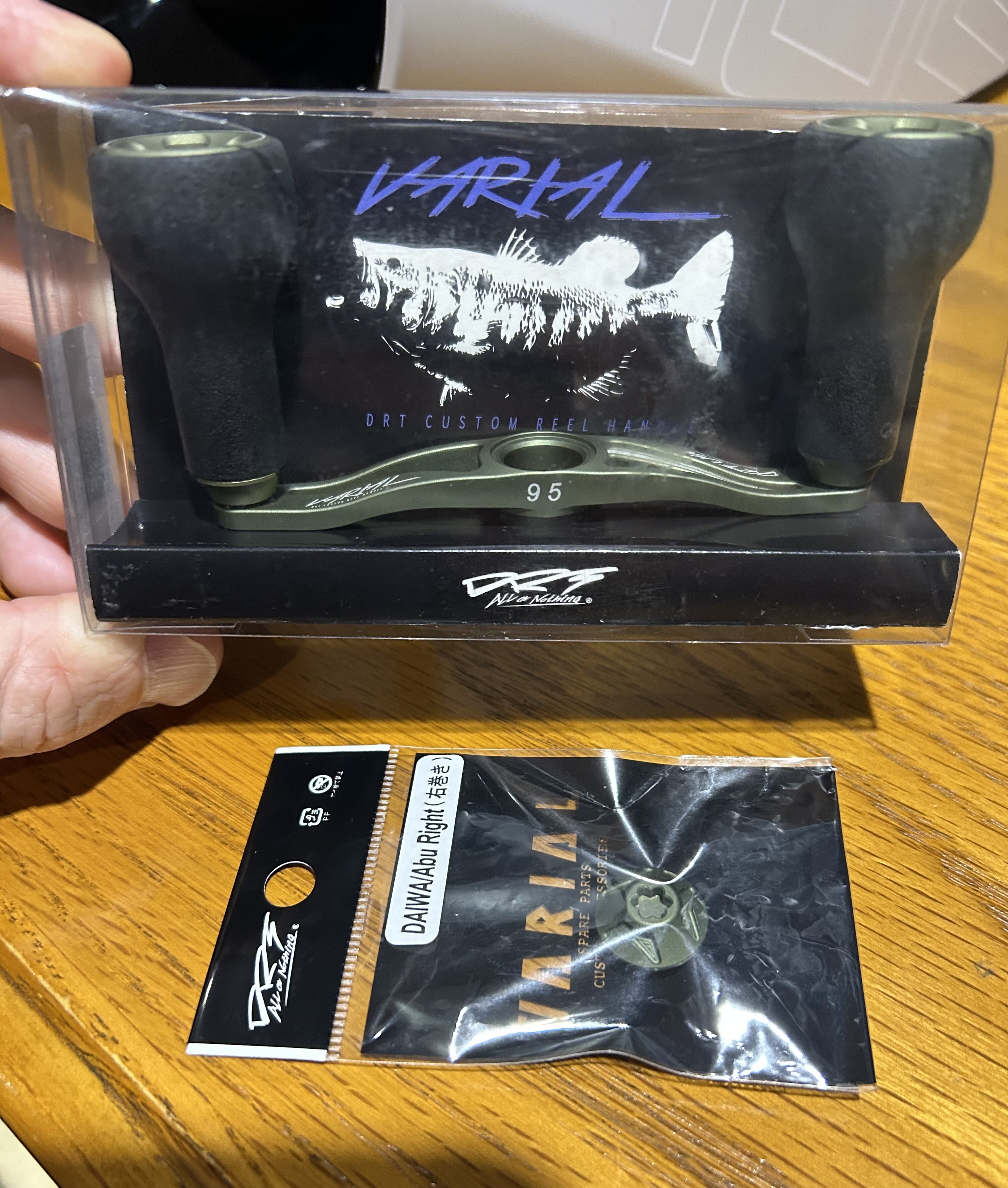 DRT Varial 95 Handle - Black Market - Swimbait Underground