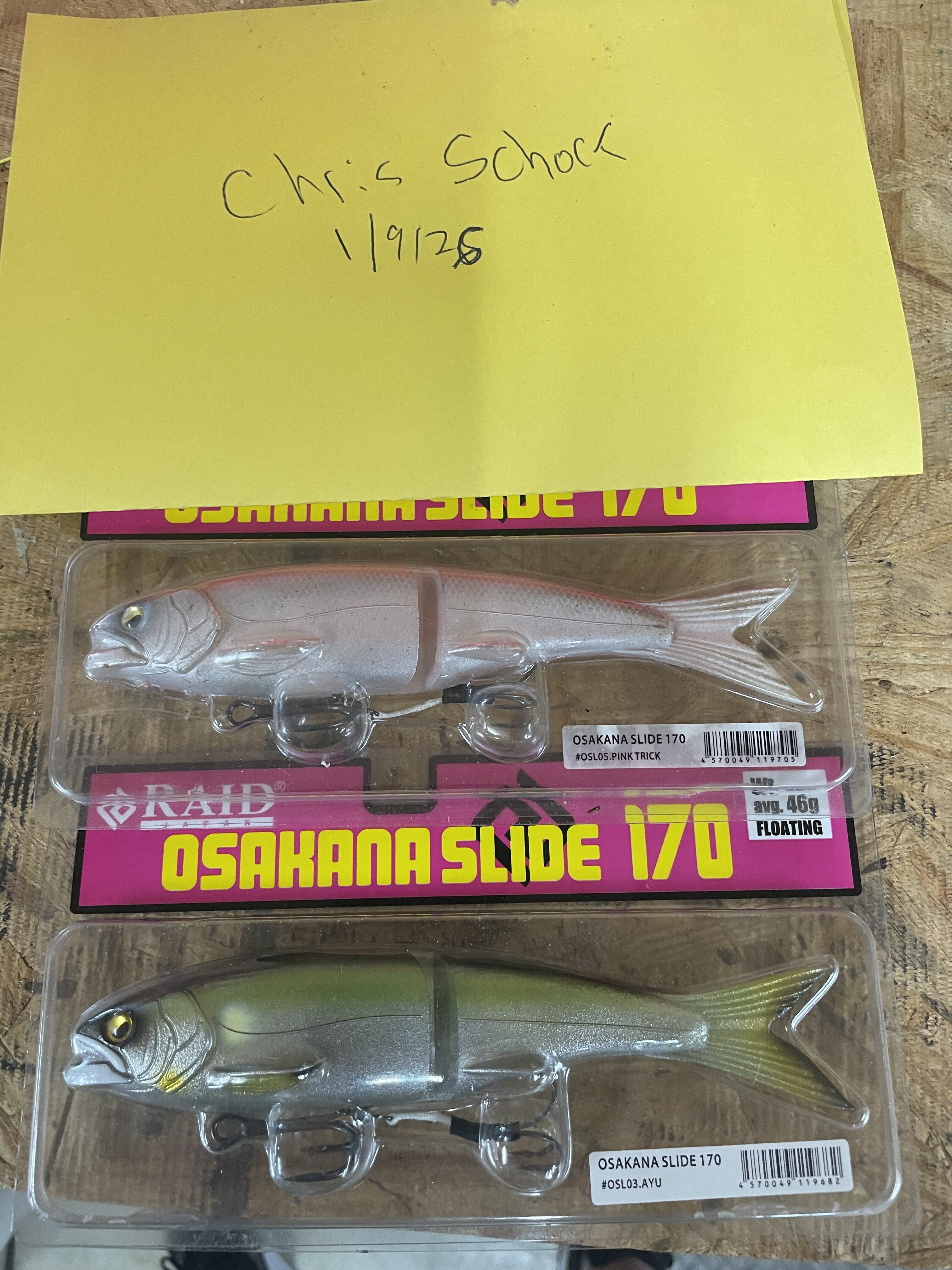 Esca Galleggiante Raid Japan Osakana Slide 170 46g Rosa Trick (OSL01) – Nuoto Laterale