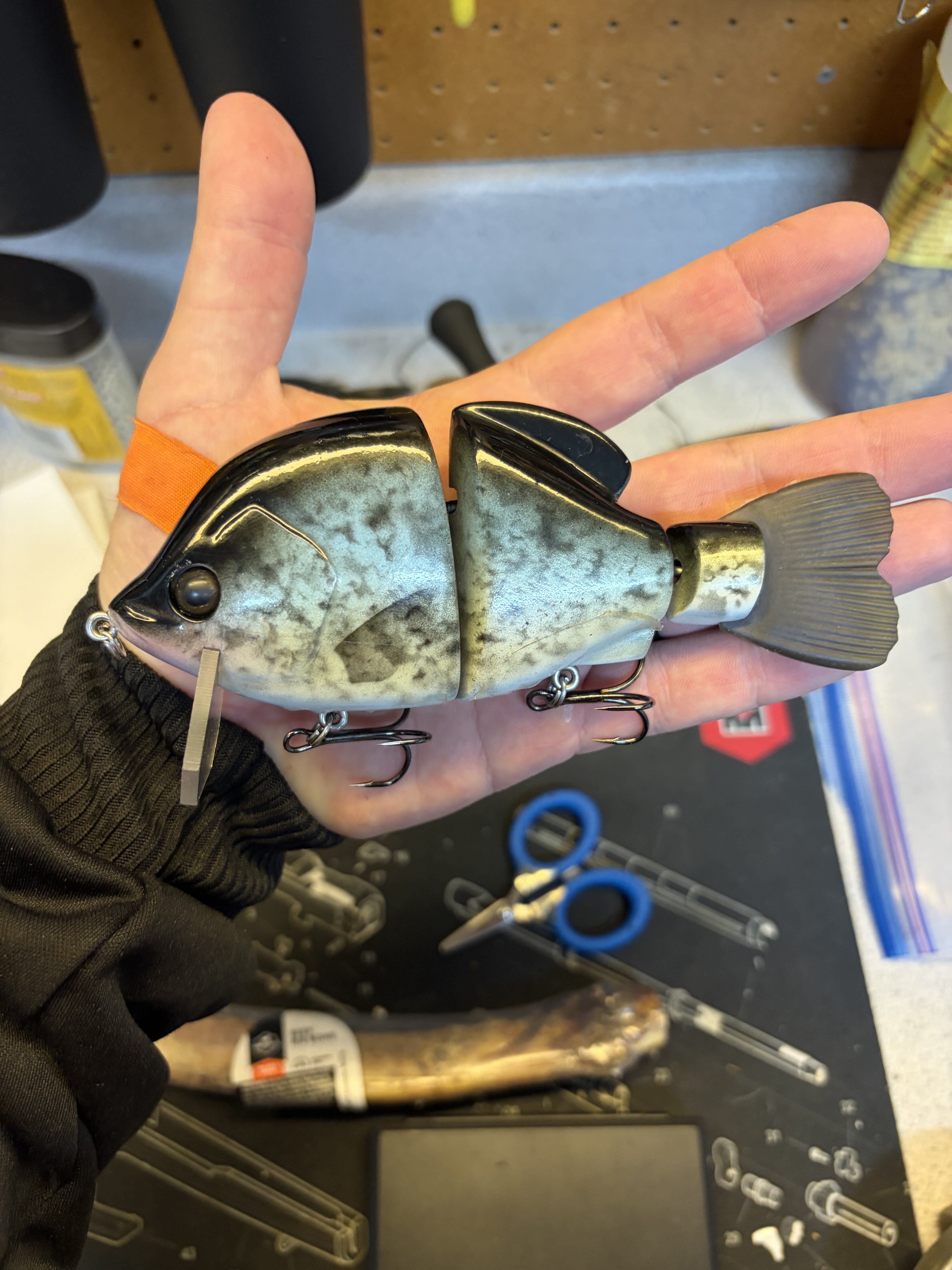 Leurre Pizz Beast Crappie Wake - Swimbait Résine - Neuf - Rare Et Génial