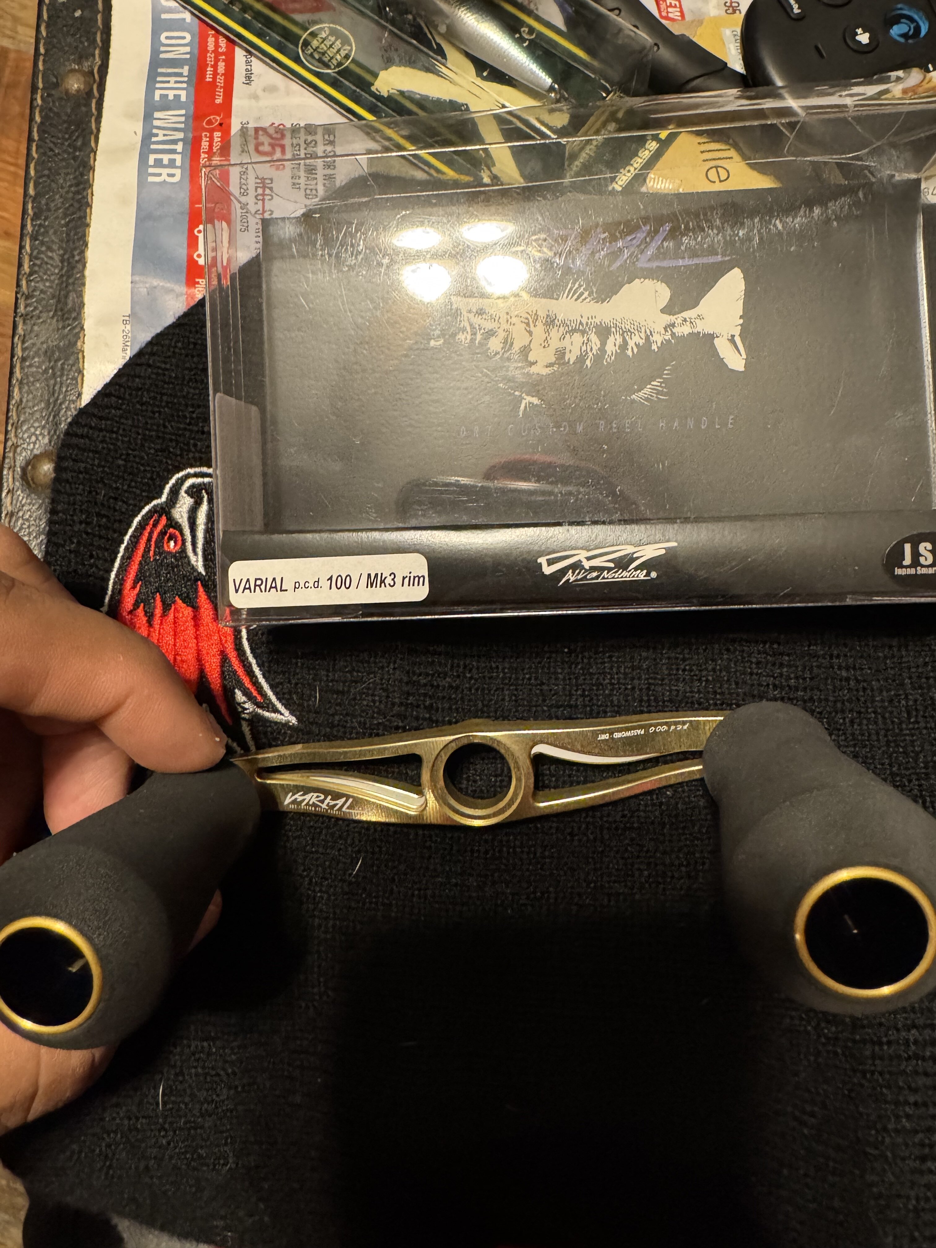 Drt varial 100 gold MK3 - Black Market - Swimbait Underground