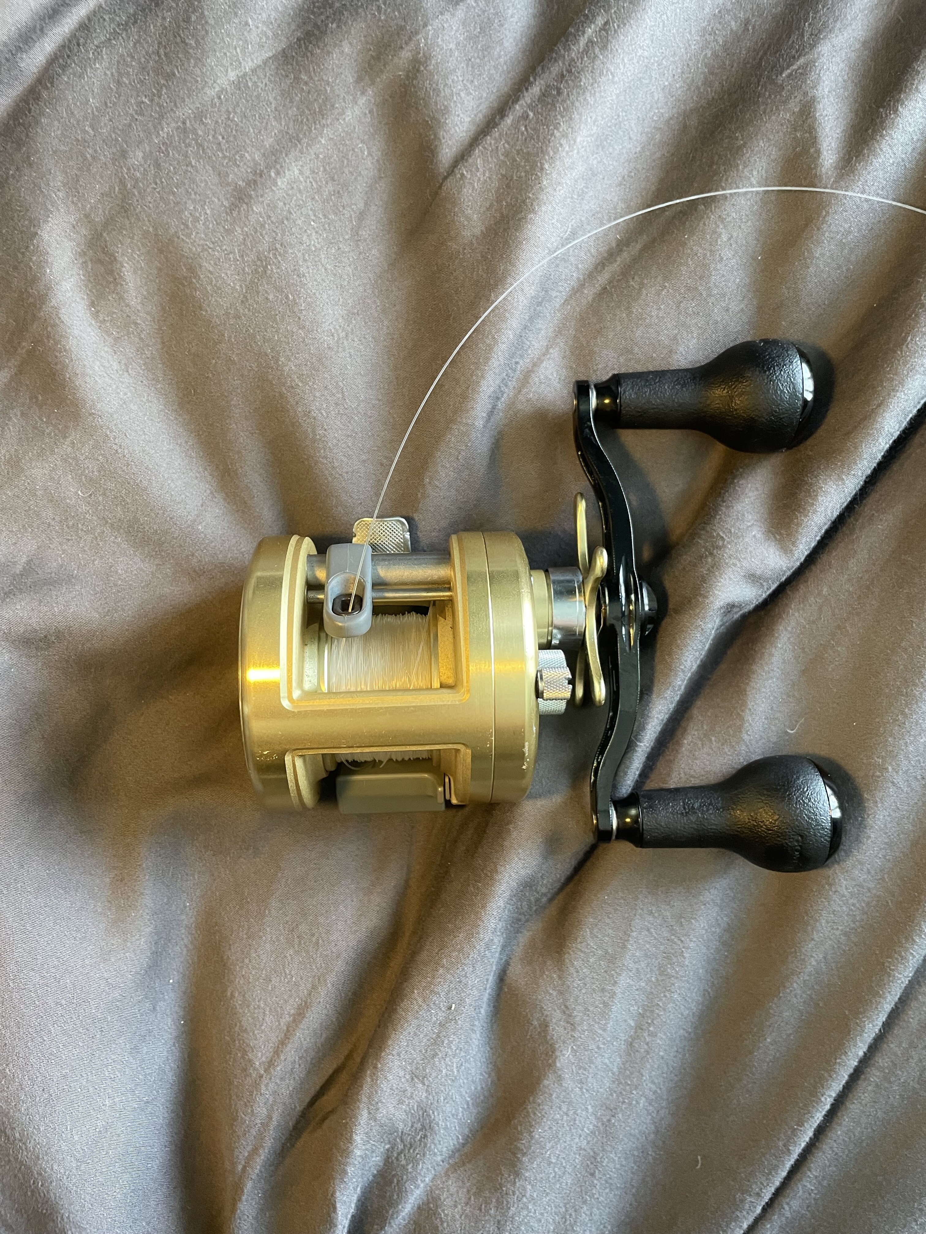 capstan fishing reels Sold at Auction: 2 x vintage fishing reels incl, Capstan No 69 and Dolphin  615 Olympic. Olympic is 16cm L, 9cm Dia