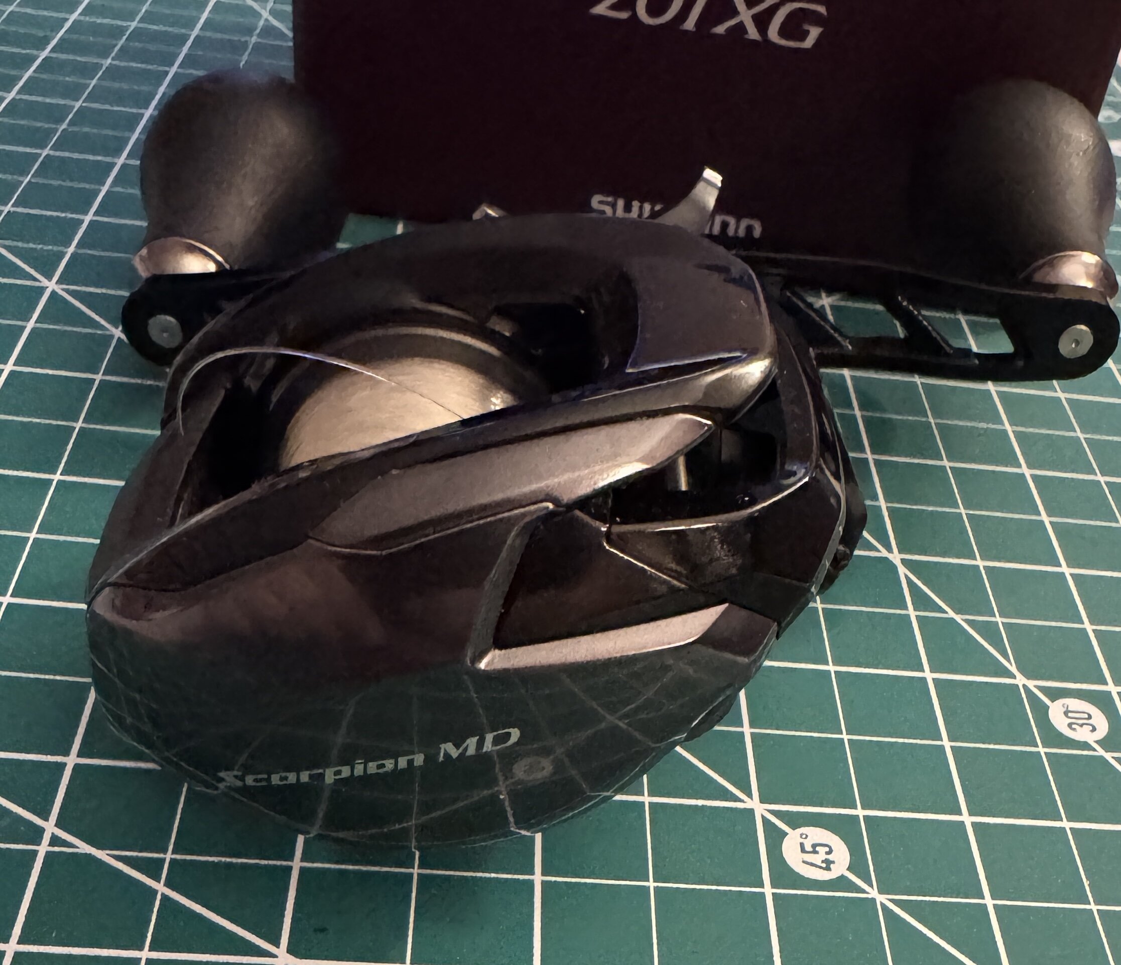 Shimano Scorpion MD 201XG With Gomexus Power Handle $220 - Black