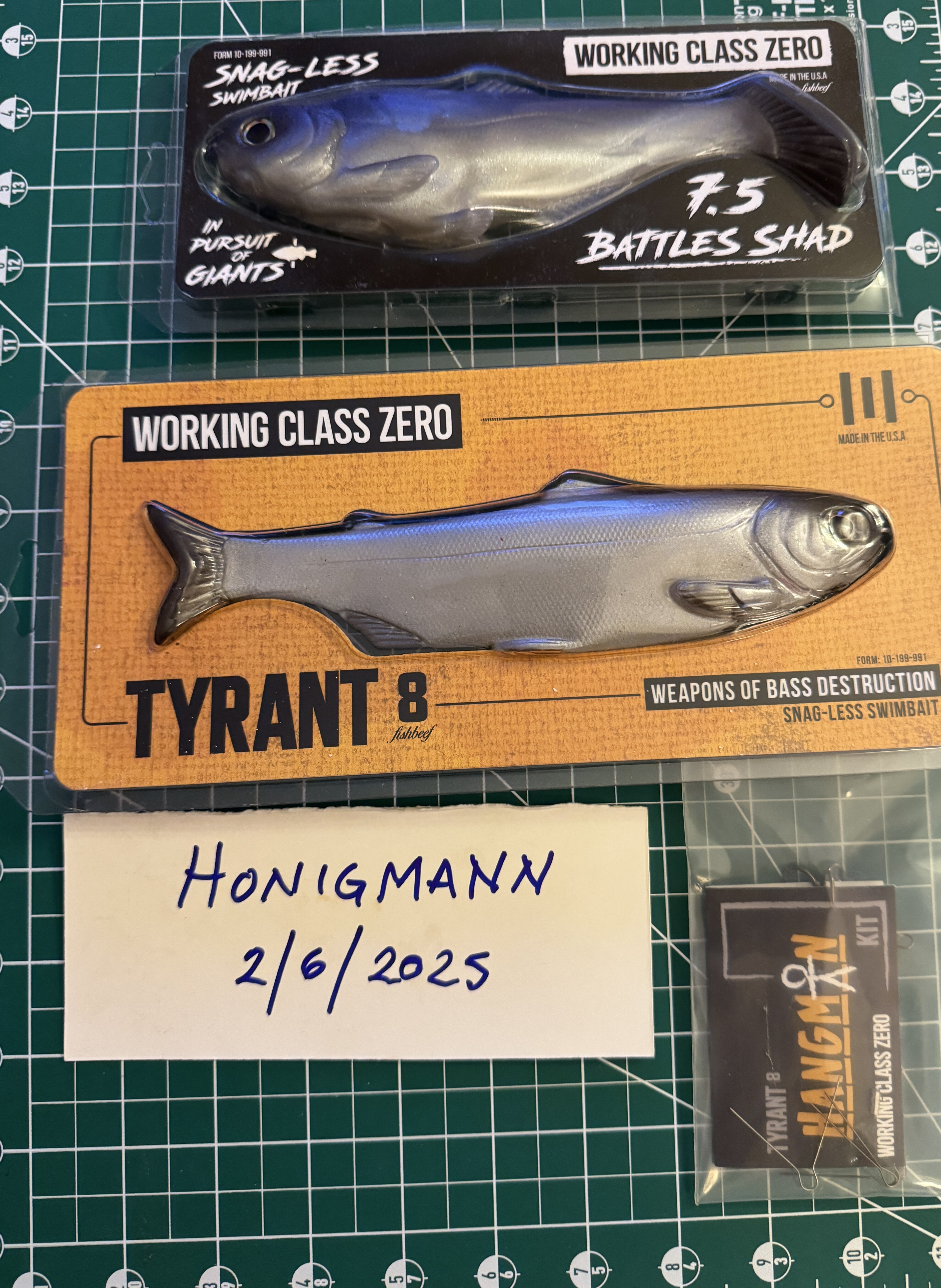 WCZ Tyrant 8 with Hangman kit and Battleshad 7.5 - Black Market