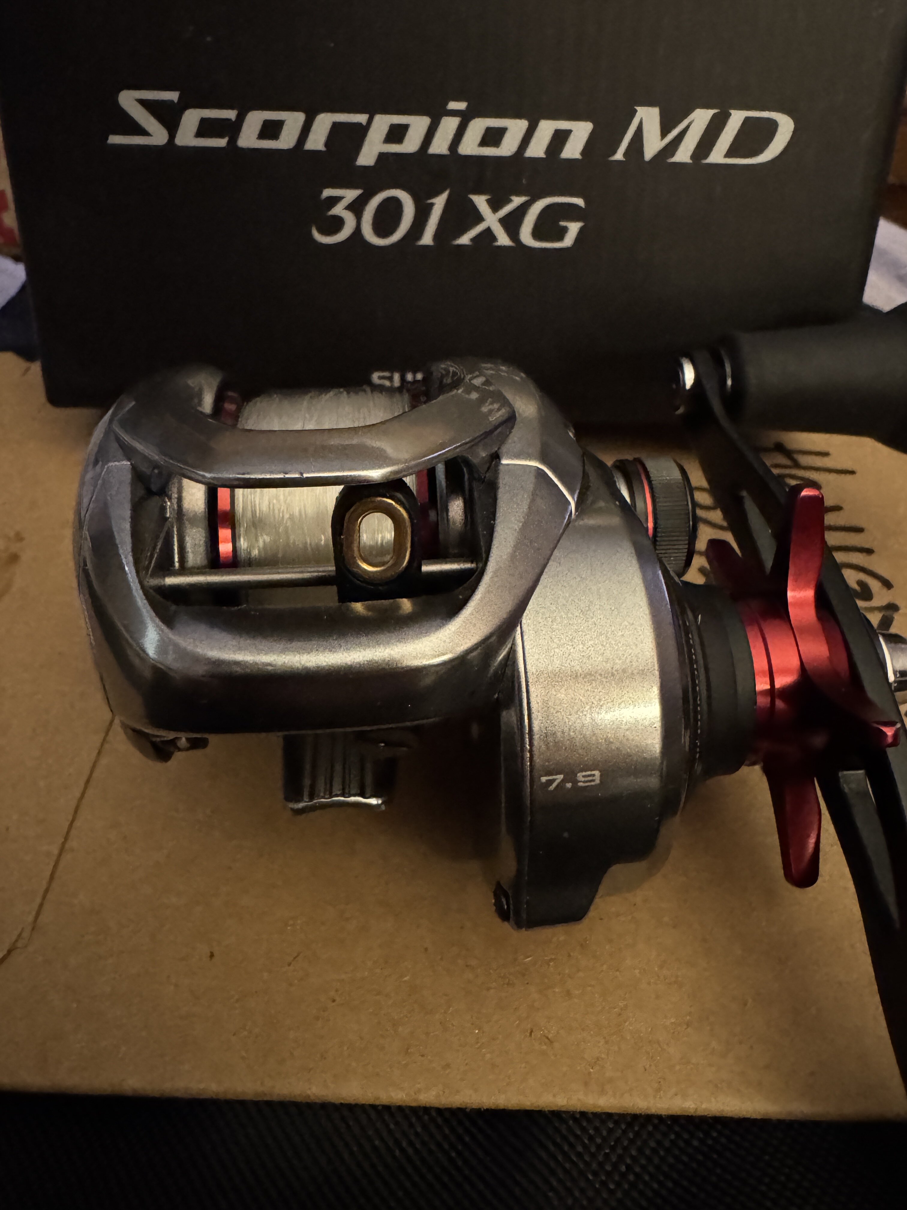 Shimano Scorpion MD 301XG lots of upgrades - Black Market
